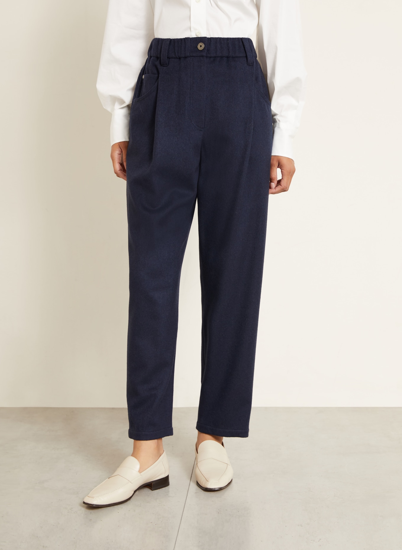 BRUNELLO CUCINELLI Hose: DUNKELBLAU