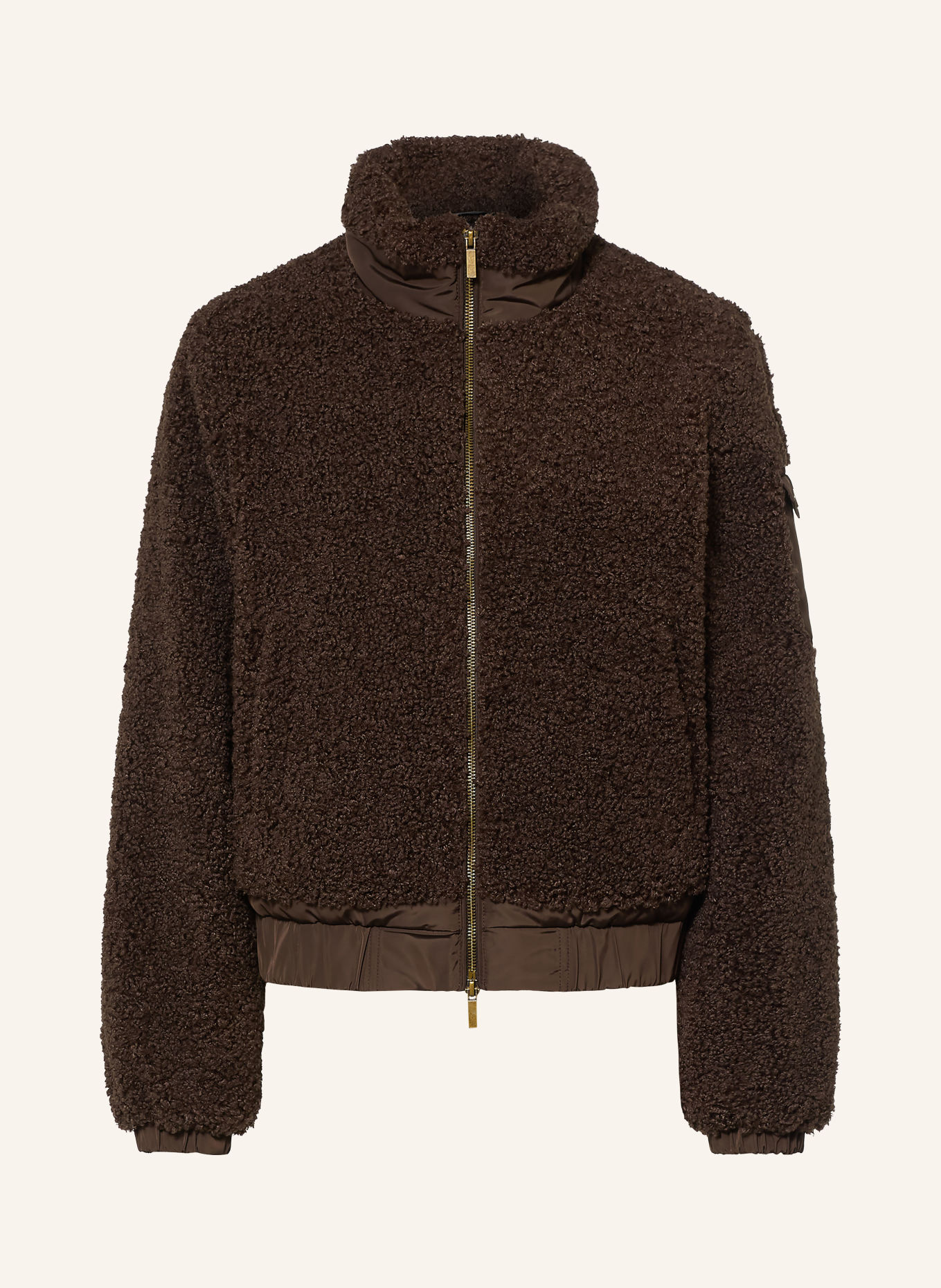 darling harbour Teddyjas van gemengde materialen: DARK BROWN