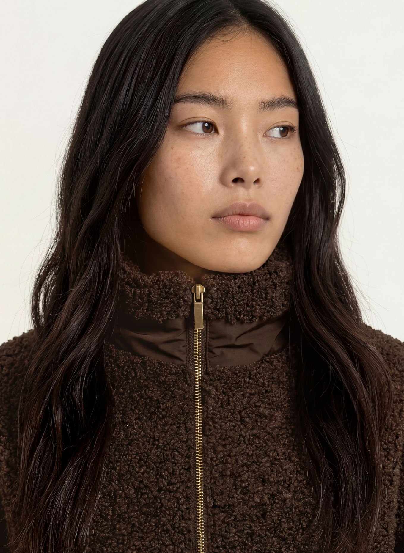 darling harbour Teddyjas van gemengde materialen: DARK BROWN