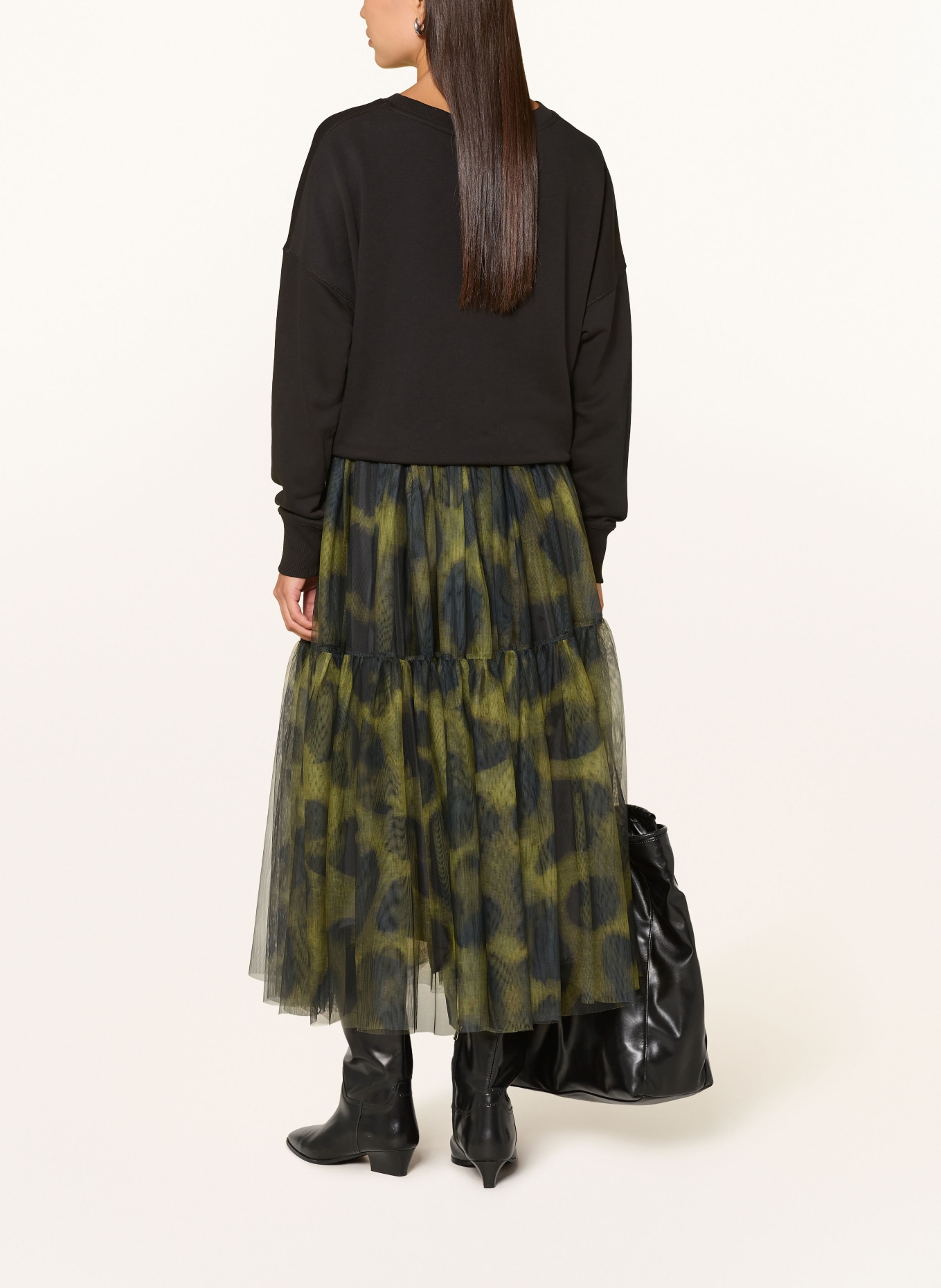 miss goodlife Tule rok: GROEN / DONKERBLAUW