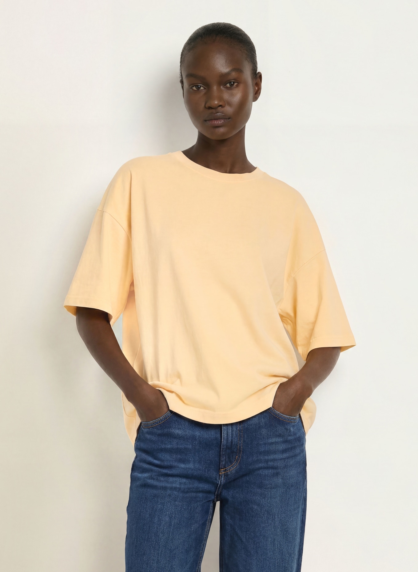 ARKET T-Shirt: HELLORANGE