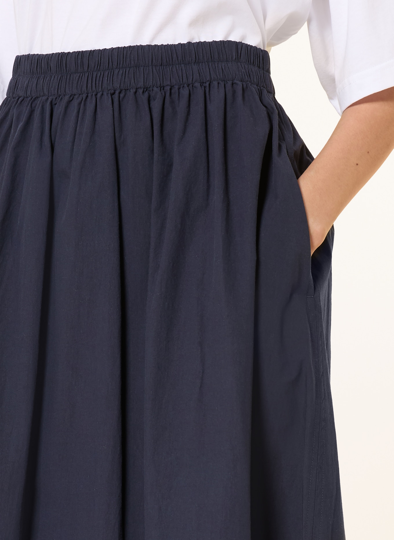 ARKET Skirt: DARK BLUE