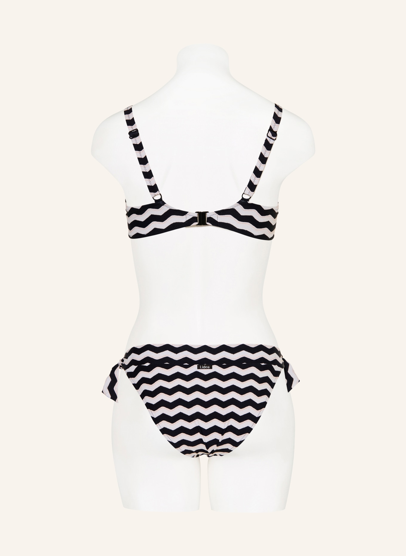 Lidea Dół od bikini trójkątnego SANDWAVE: CZARNY / JASNOBRĄZOWY / BIAŁY