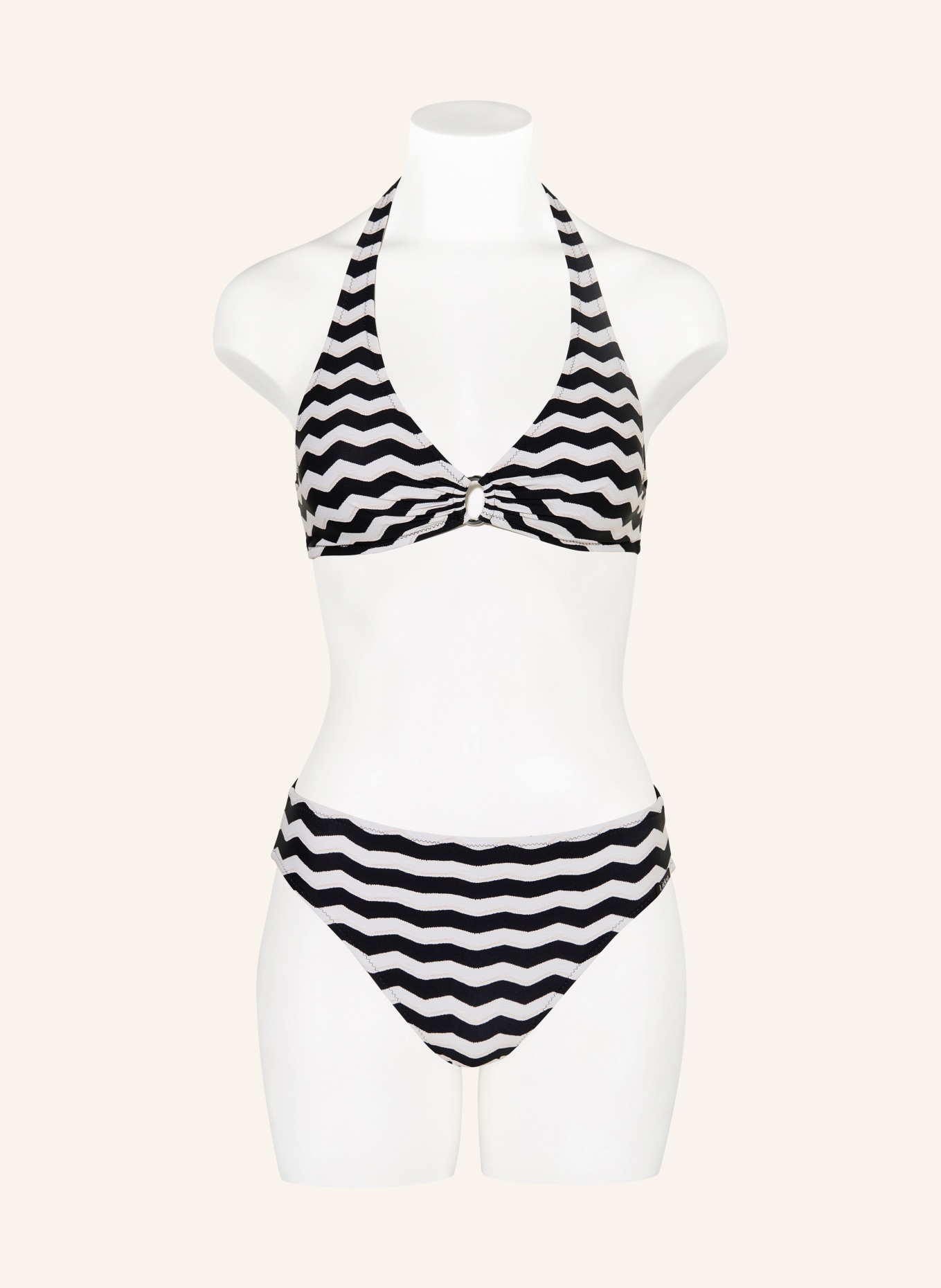 Lidea Bas de bikini basique SANDWAVE: NOIR / BEIGE / BLANC