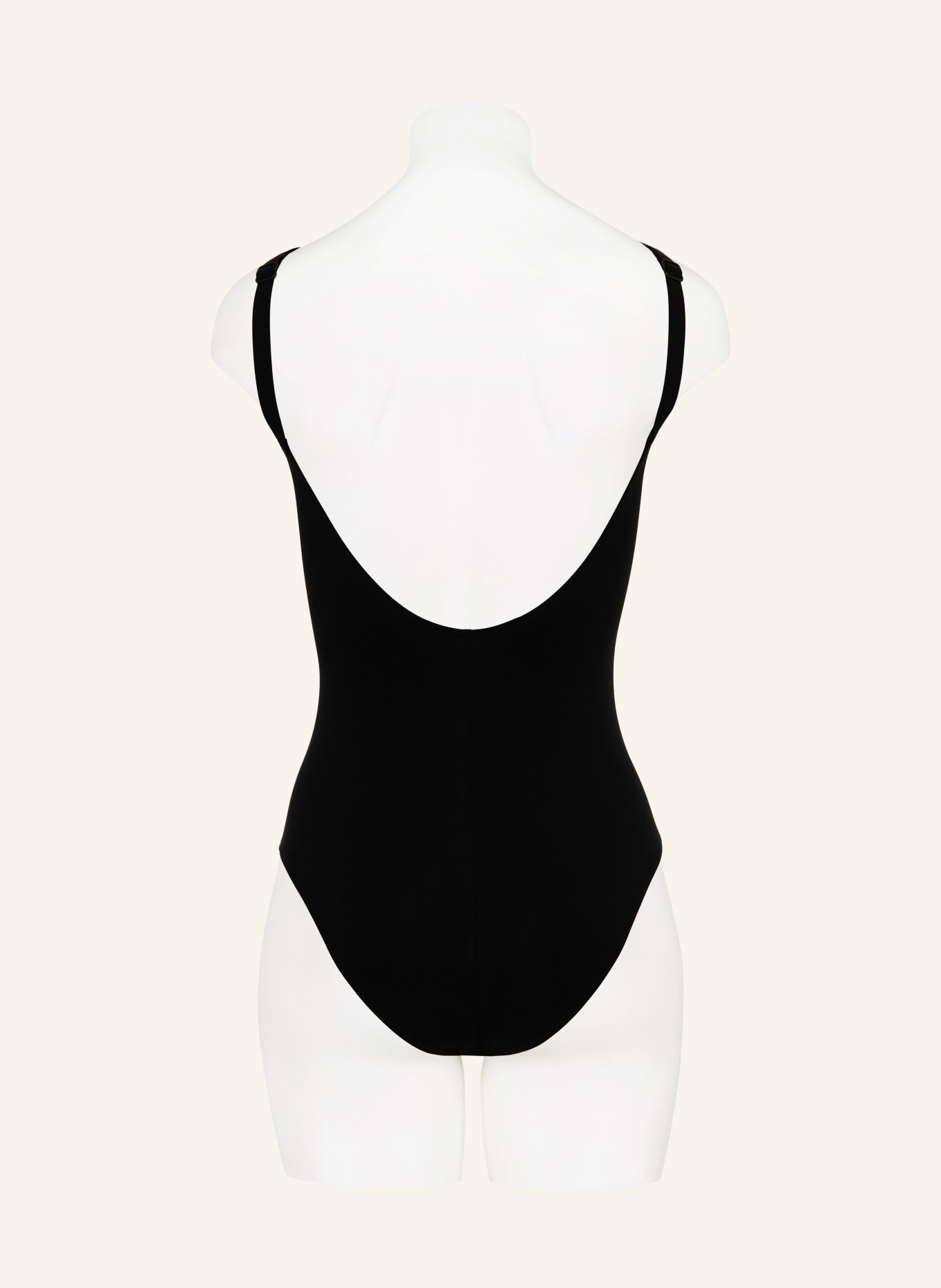 Lidea SANDWAVE Swimsuit: BLACK / LIGHT BROWN / CREAM