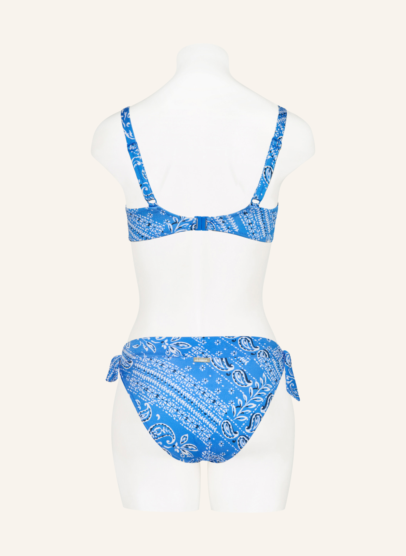 Lidea Basic bikini bottoms BANDANA: LIGHT BLUE / DARK BLUE / WHITE