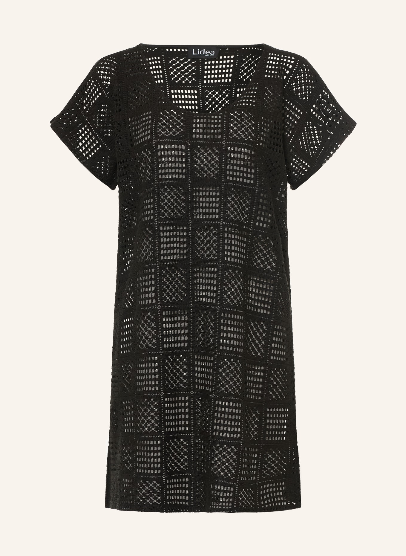 Lidea SANDWAVE Beach dress: BLACK
