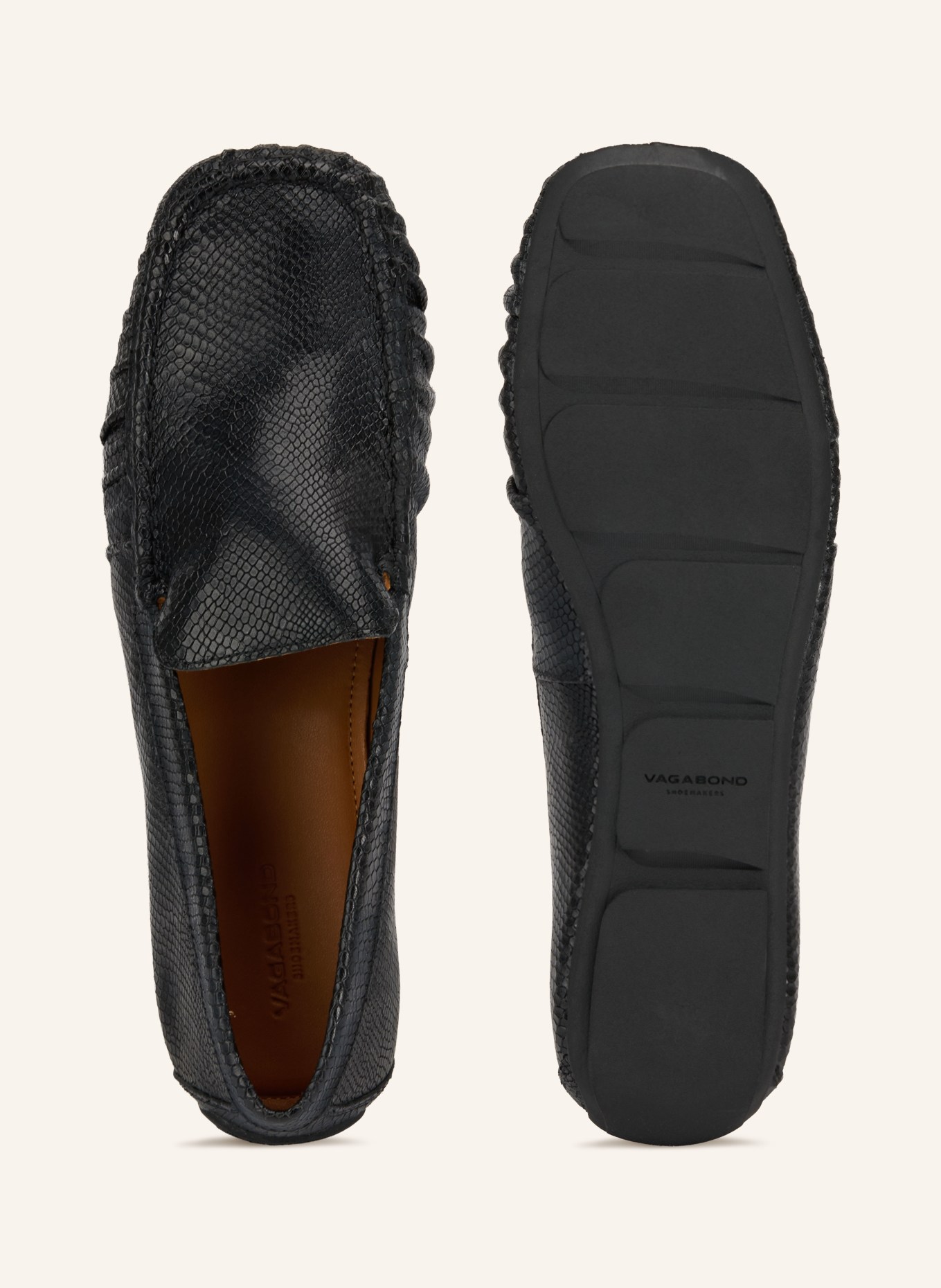 VAGABOND SHOEMAKERS MIKA moccasins: BLACK