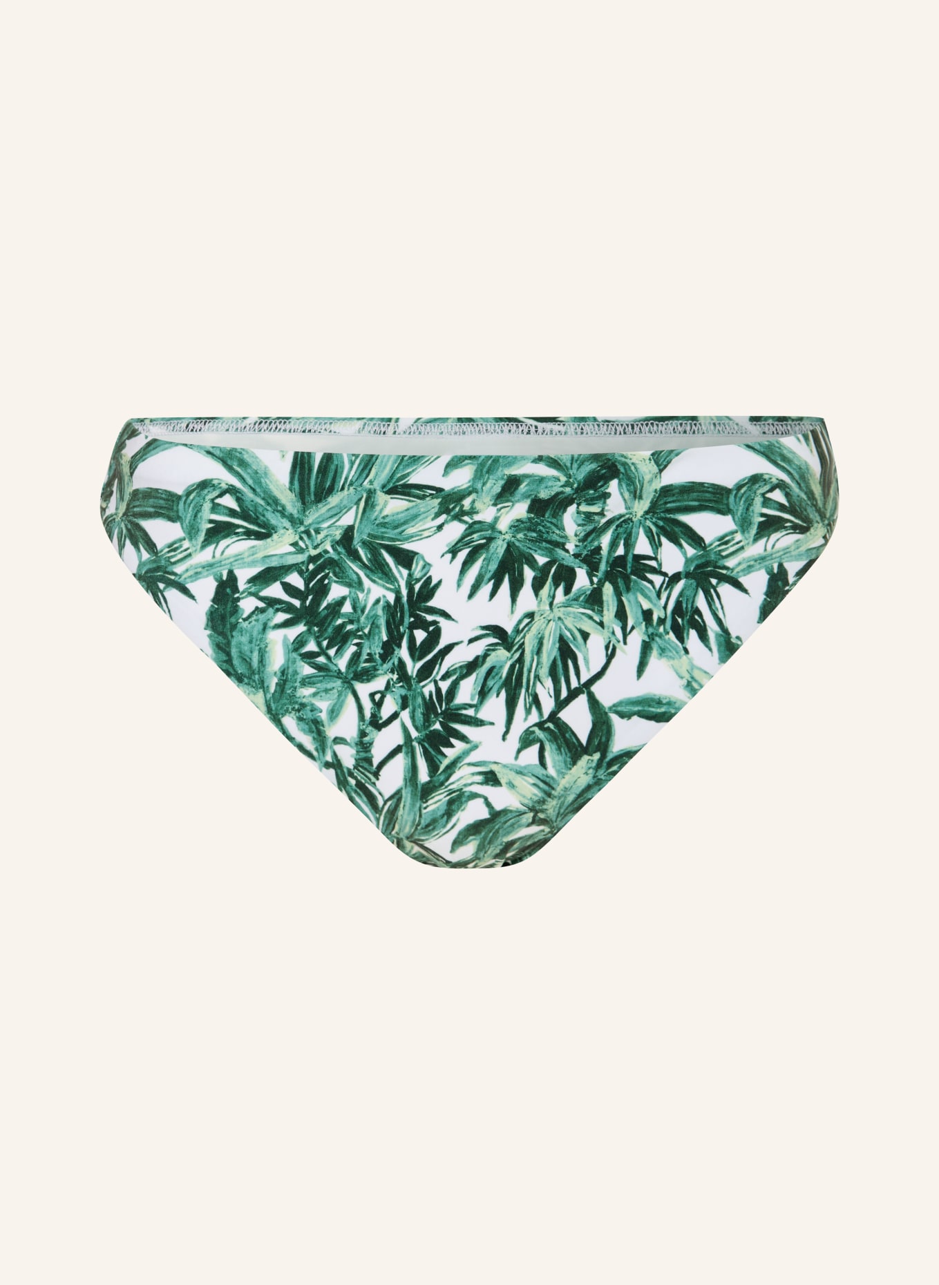 MARYAN MEHLHORN PALMETTE Basic bikini bottoms: GREEN / DARK GREEN / WHITE