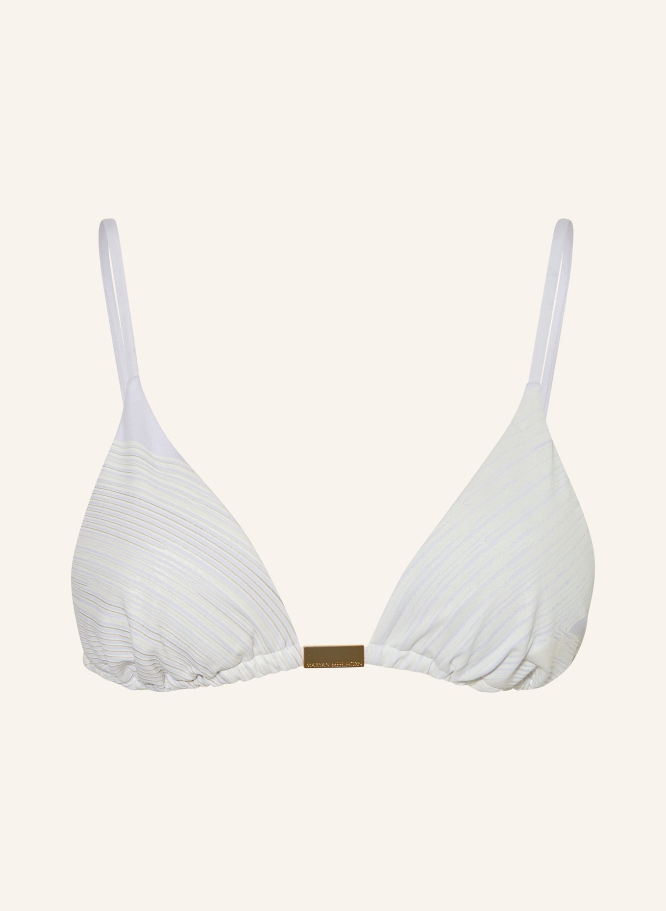 MARYAN MEHLHORN Triangel-Bikini-Top CLOUDDANCER: WEISS