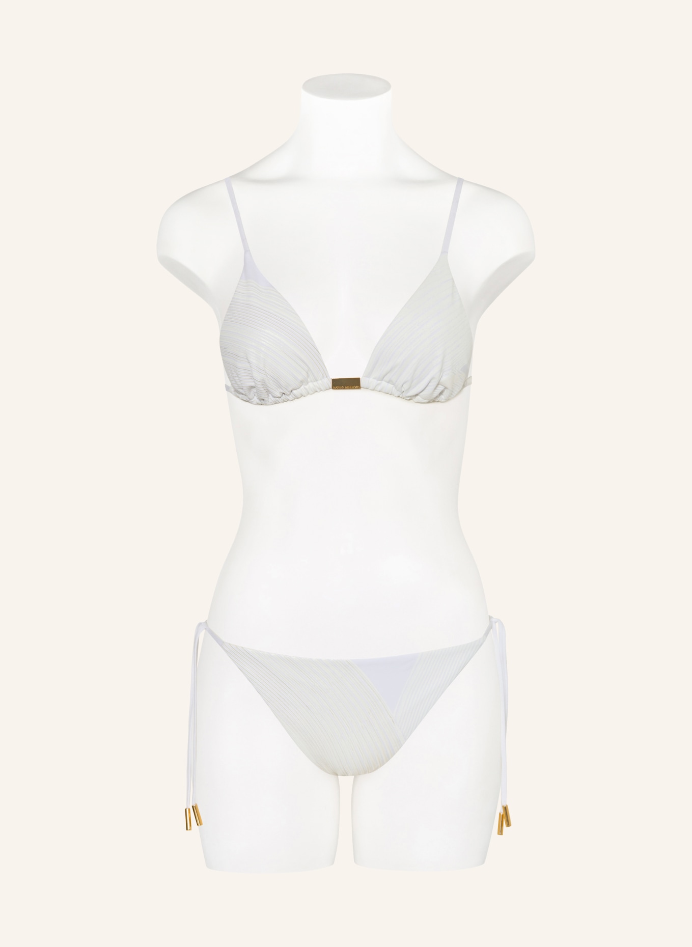 MARYAN MEHLHORN Triangel-Bikini-Top CLOUDDANCER: WEISS