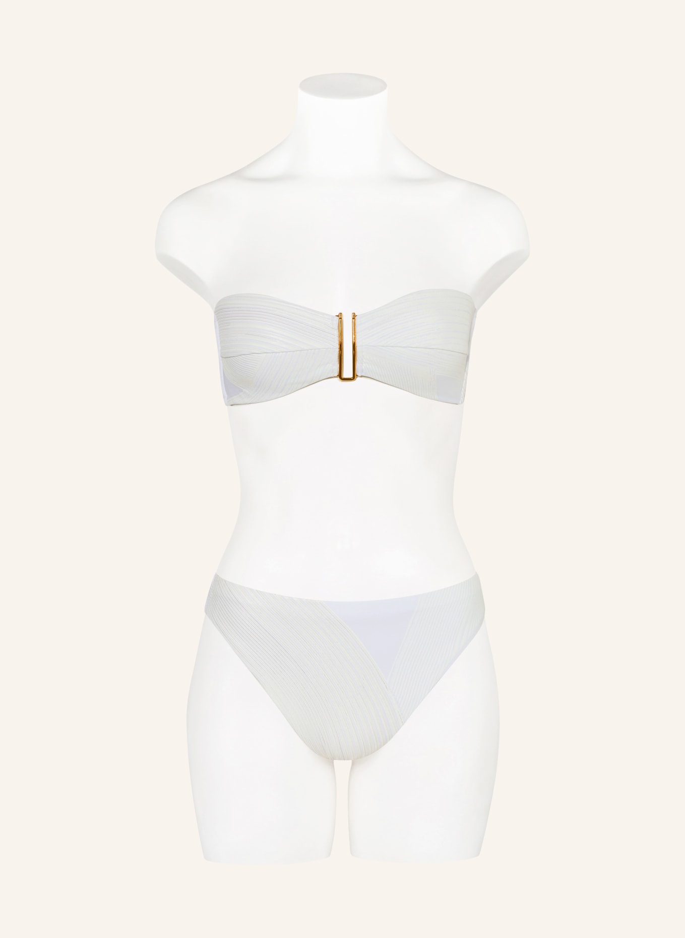 MARYAN MEHLHORN Bandeau-Bikini-Top CLOUDDANCER: WEISS