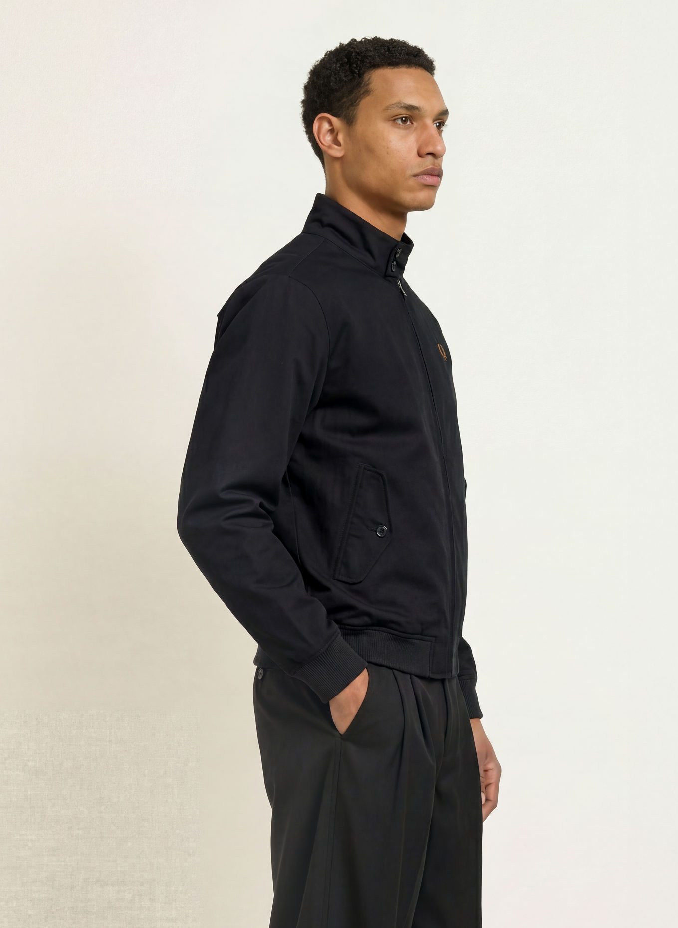 FRED PERRY Blouson: SCHWARZ