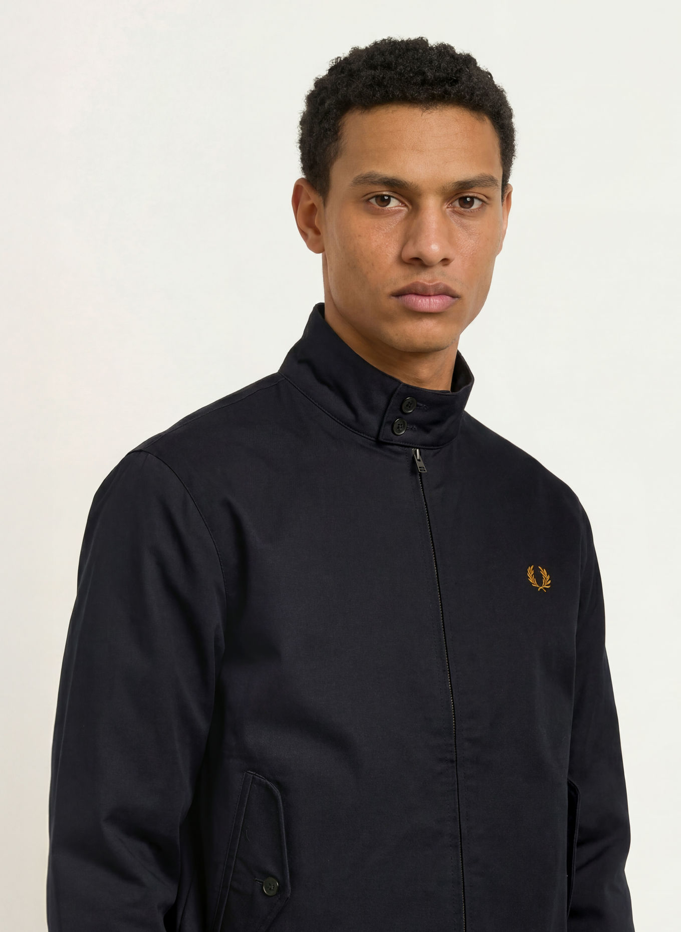 FRED PERRY Blouson: SCHWARZ