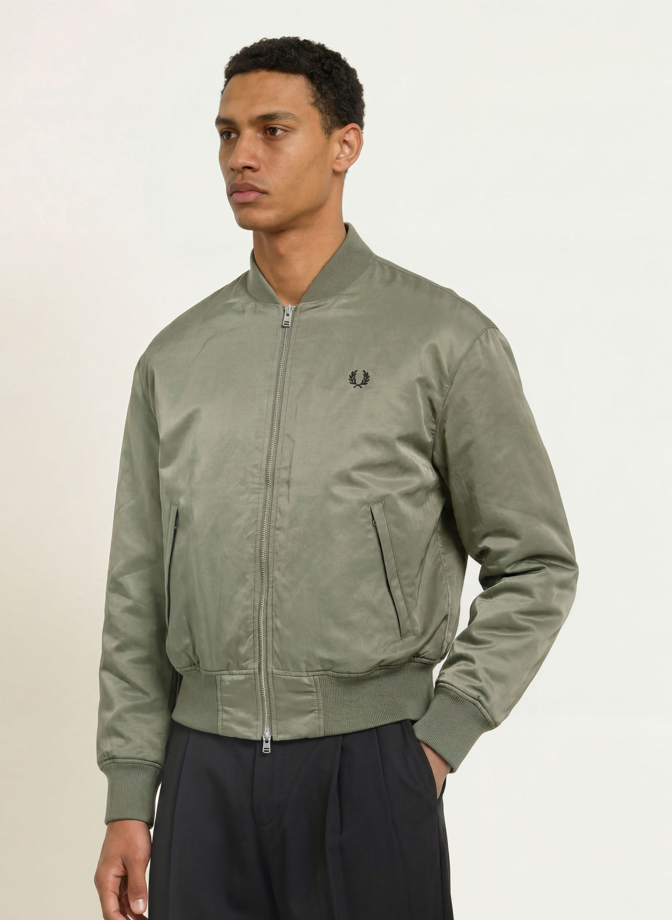 FRED PERRY Blouson: GRÜN