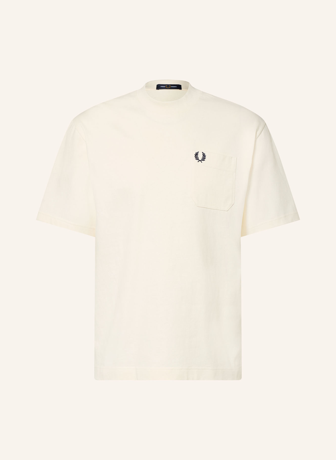 FRED PERRY T-shirt: CRÈME