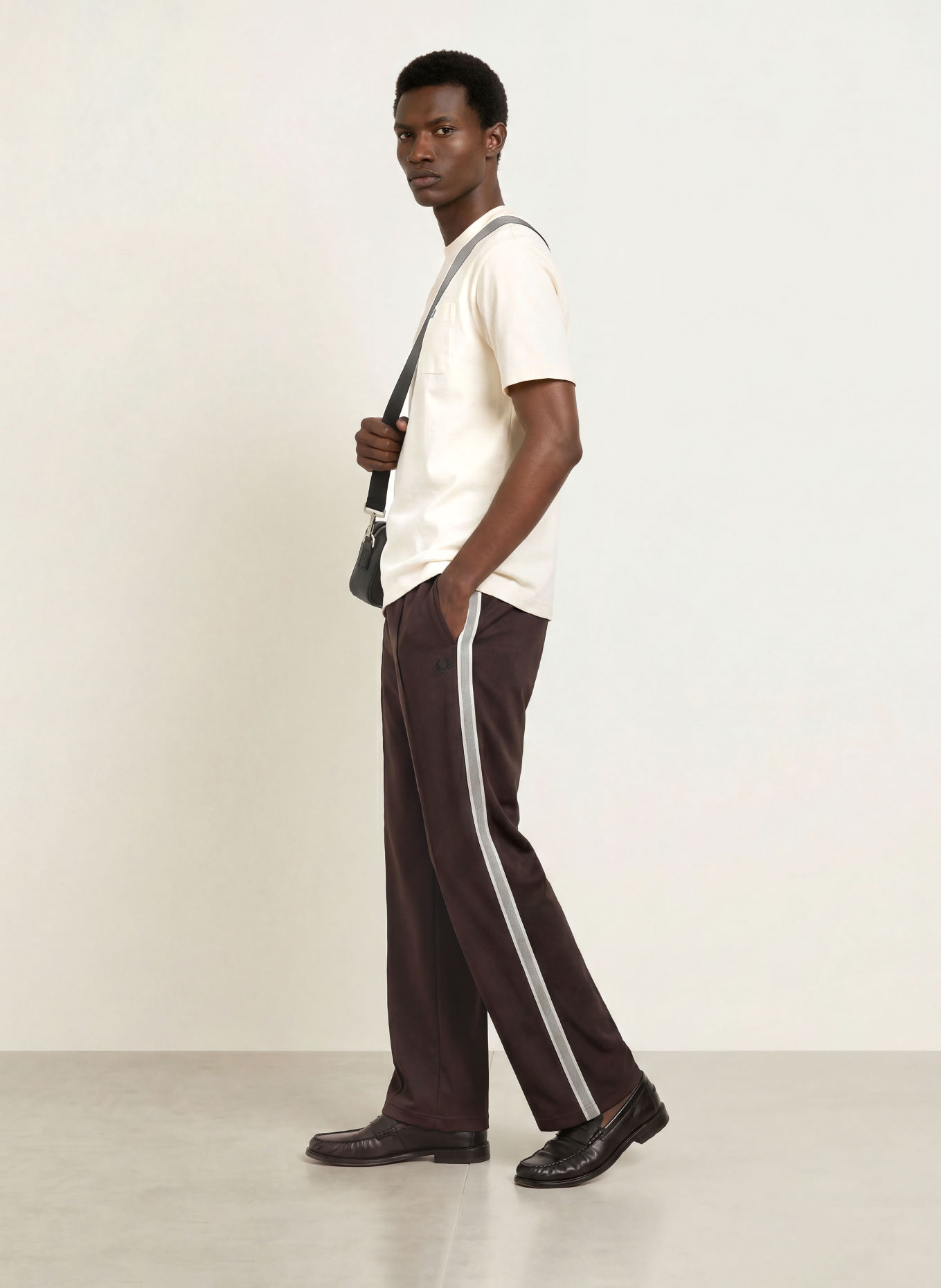 FRED PERRY T-shirt: CRÈME