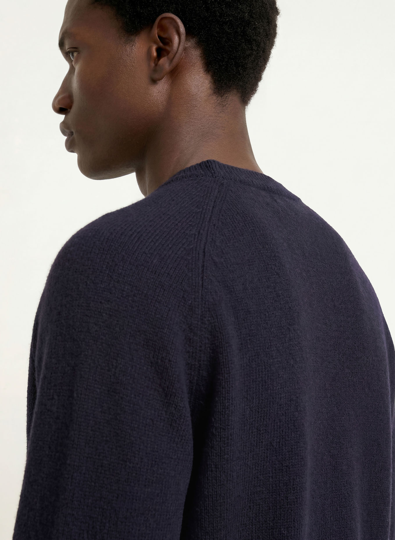 FRED PERRY Strickjacke: DUNKELBLAU