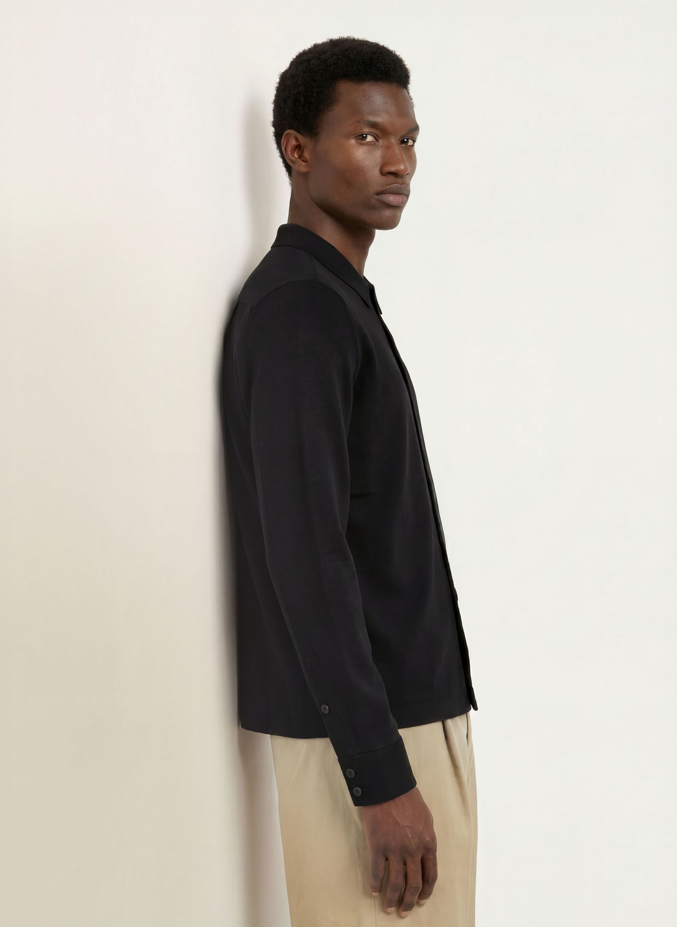 FRED PERRY Strickjacke: SCHWARZ