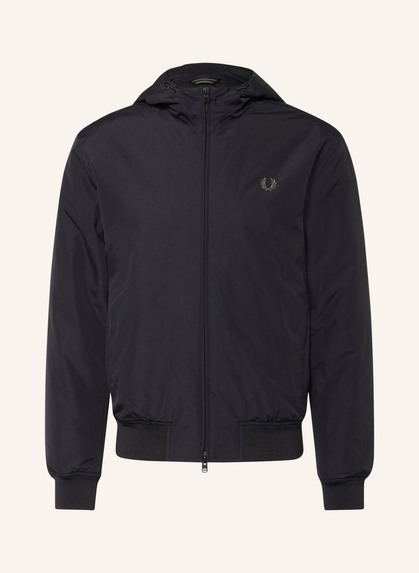 FRED PERRY Jacke: SCHWARZ