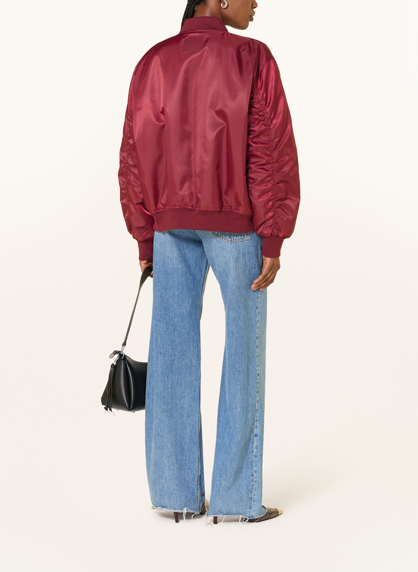 ANINE BING Satinblouson LEON: ALTROSA