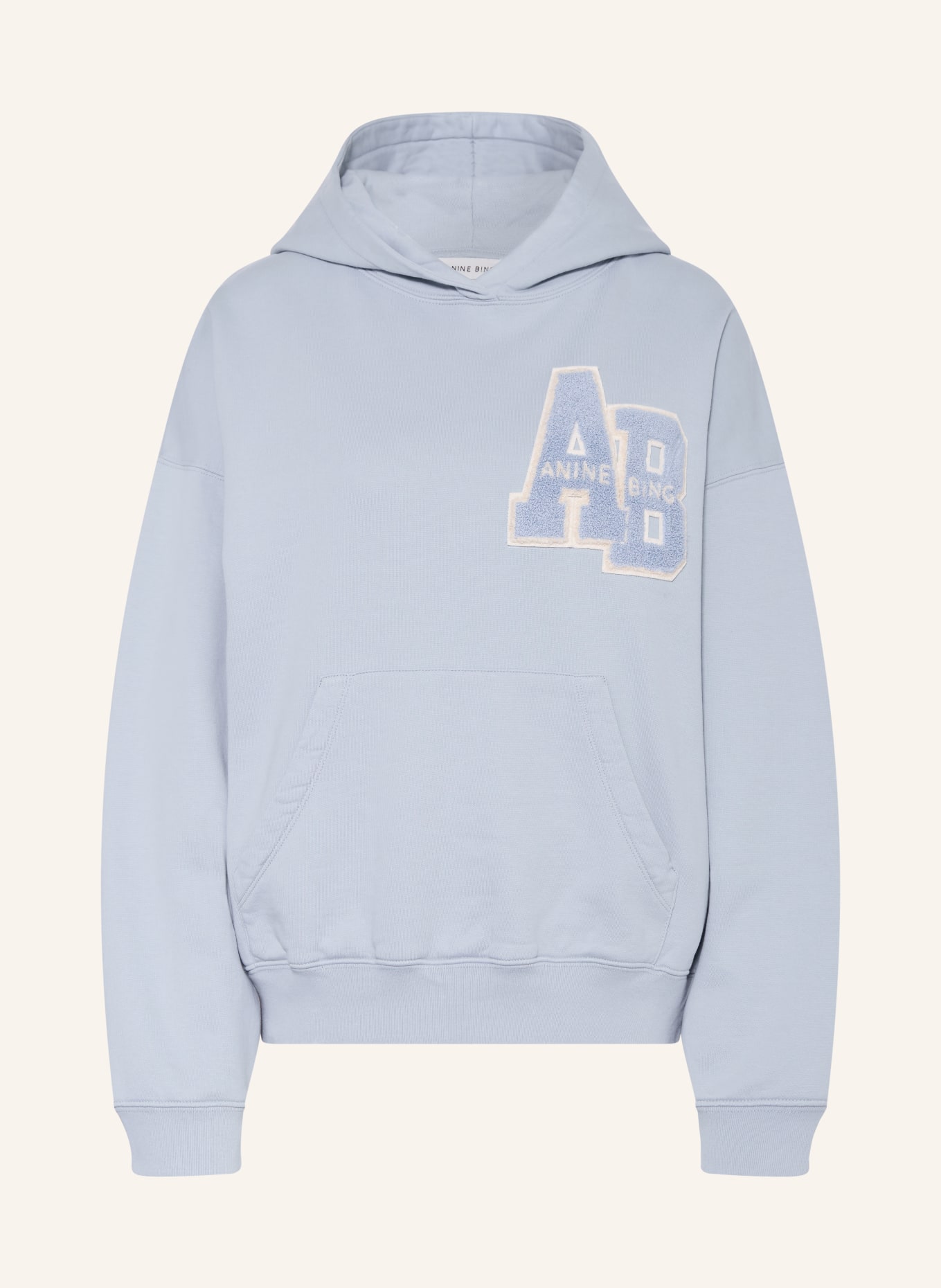 ANINE BING Hoodie HARVEY: HELLBLAU