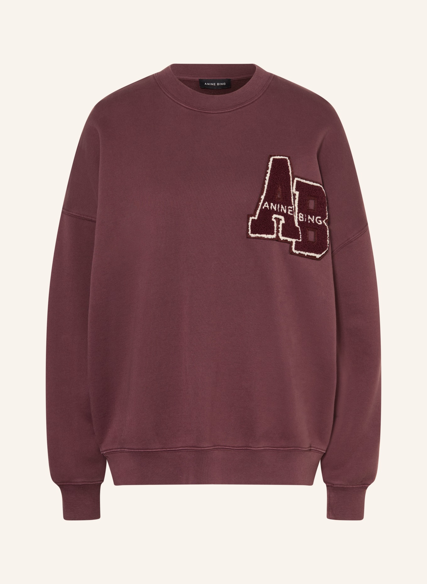 ANINE BING MILES Sweatshirt: DUSKY PINK