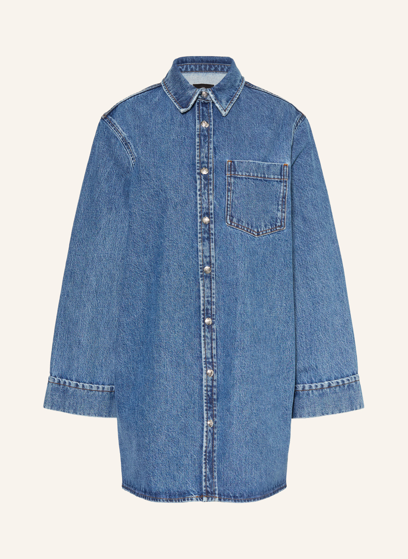 ANINE BING Jeanskleid MARY: DUNKELBLAU