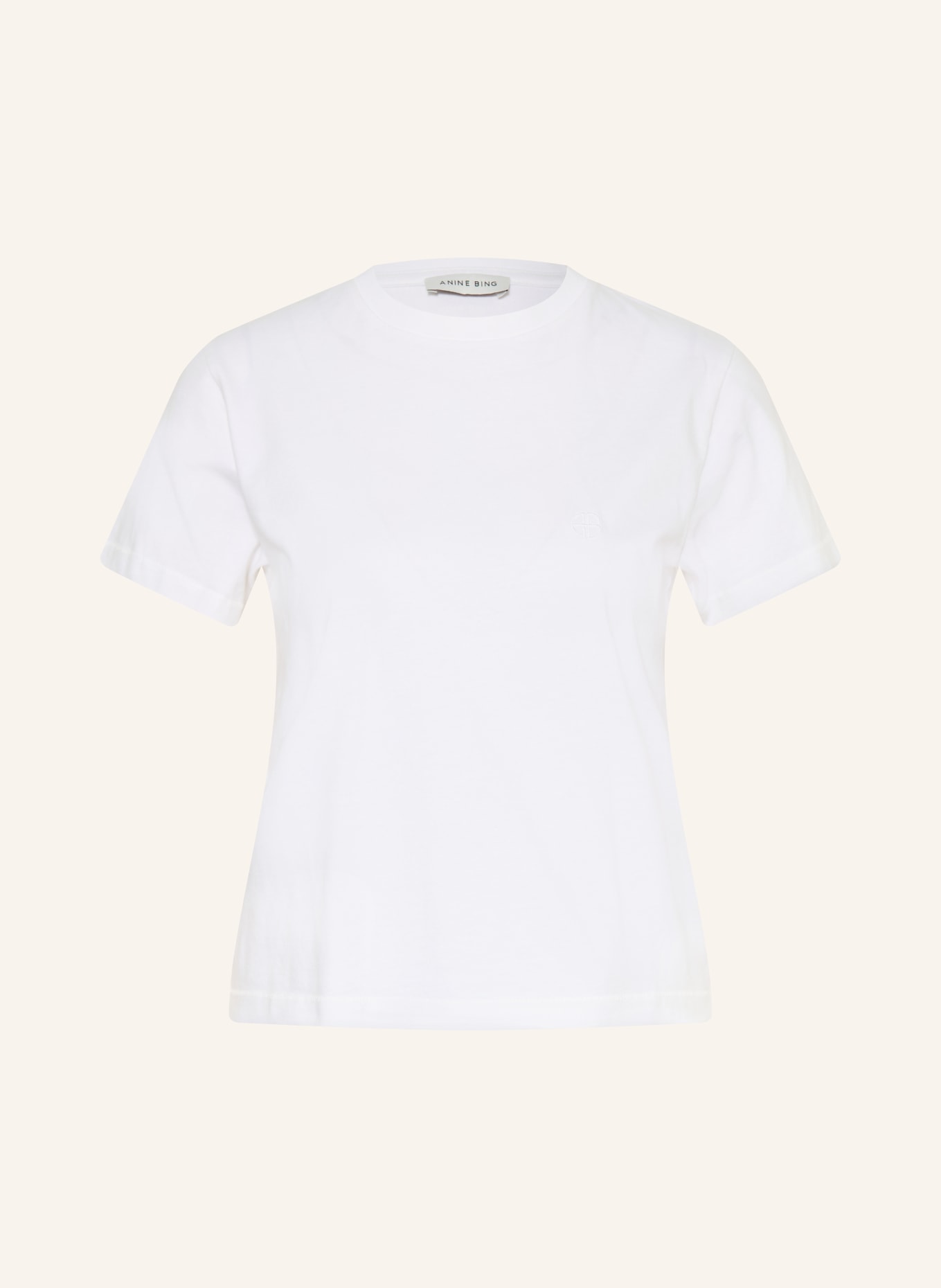 ANINE BING T-Shirt SHELLEY: WEISS