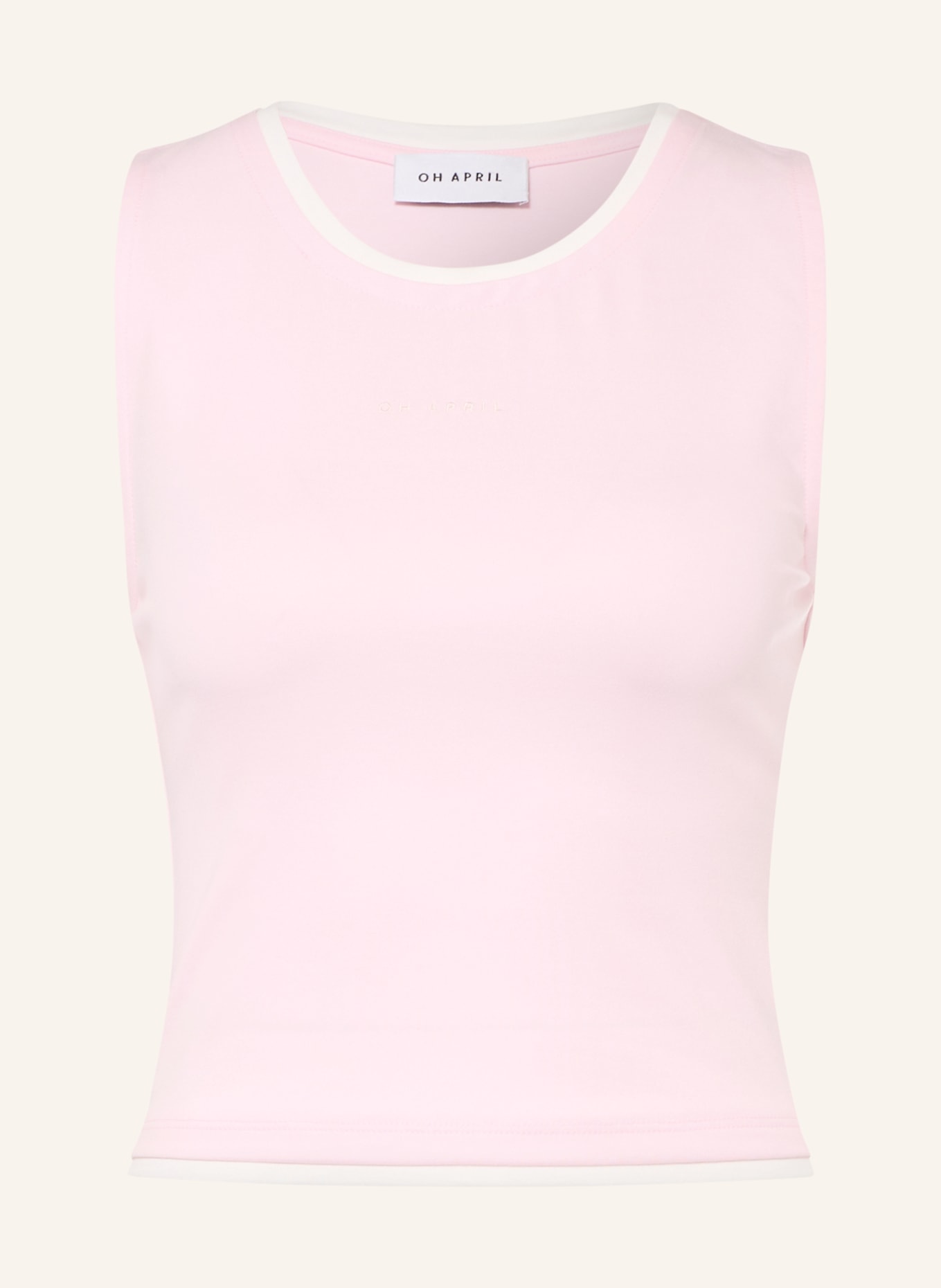 OH APRIL EDEN Top: LIGHT PINK / WHITE