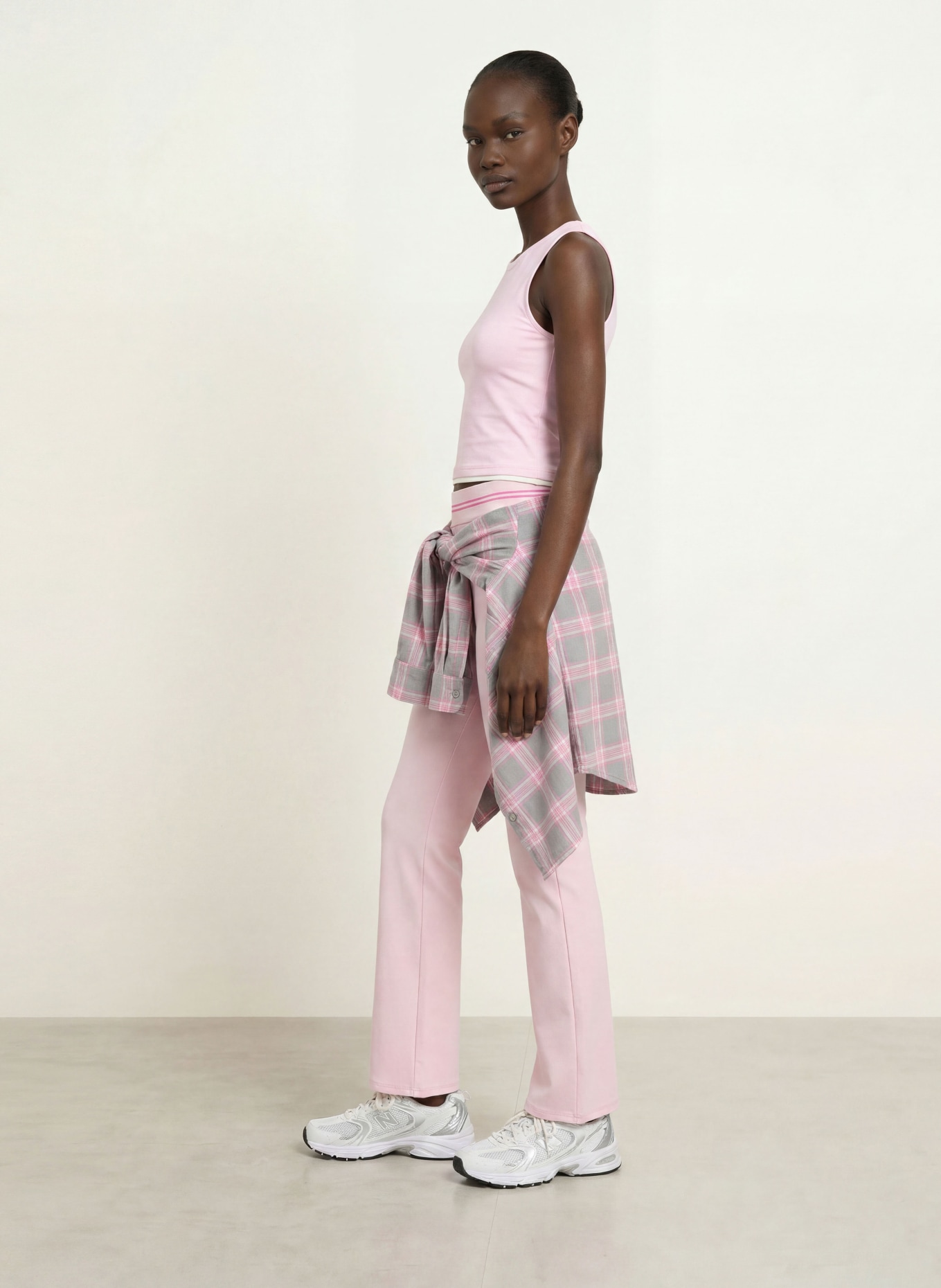 OH APRIL EDEN Top: LIGHT PINK / WHITE