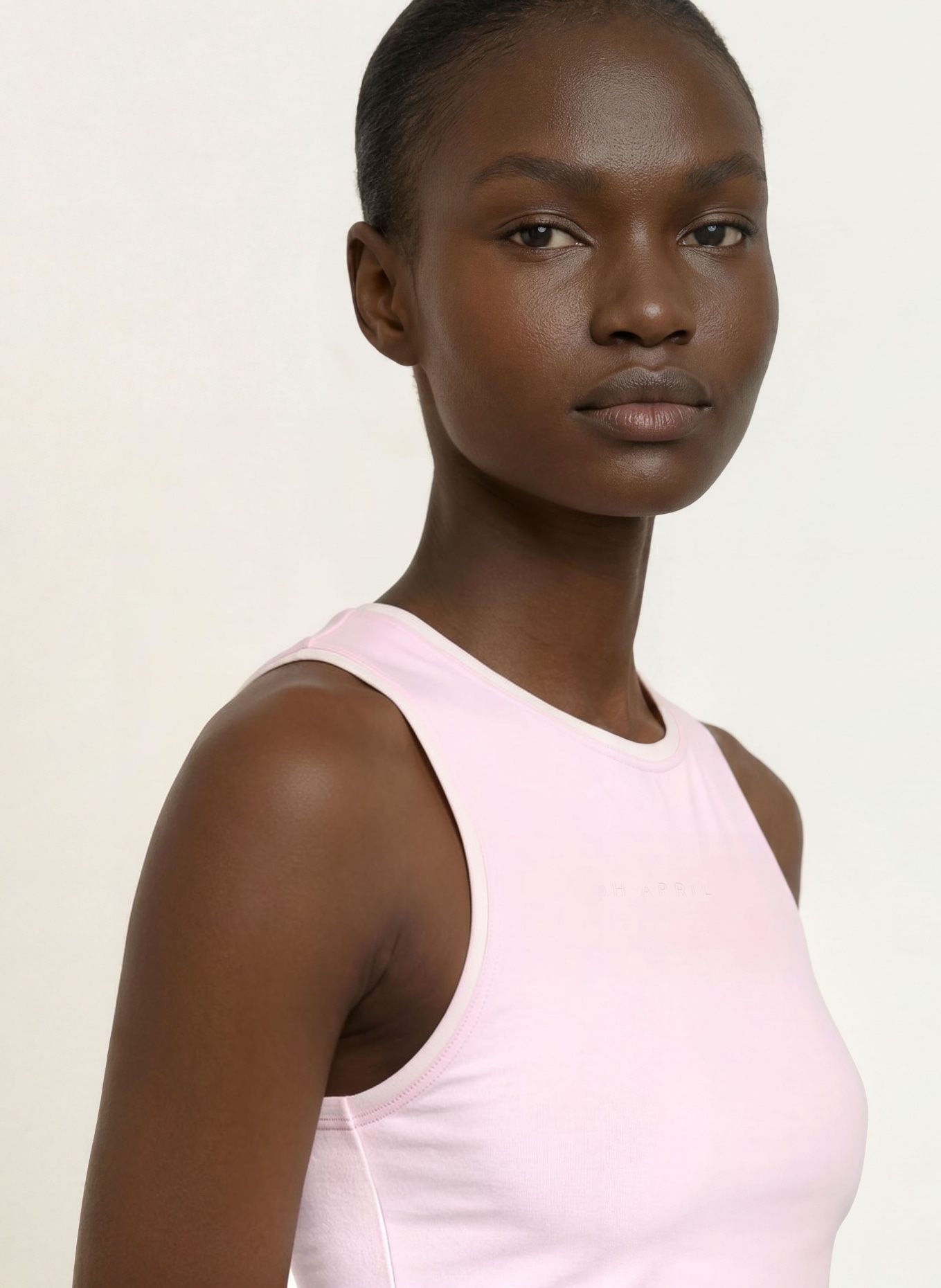 OH APRIL EDEN Top: LIGHT PINK / WHITE