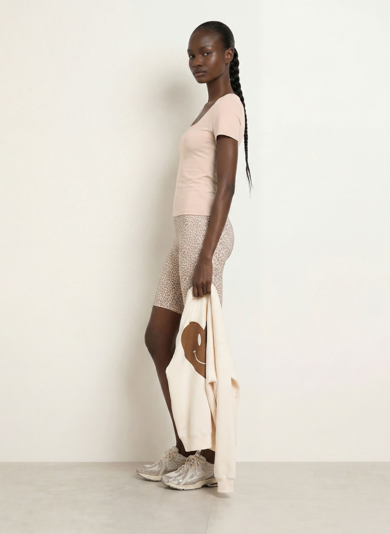 OH APRIL KALINA T-shirt: BEIGE