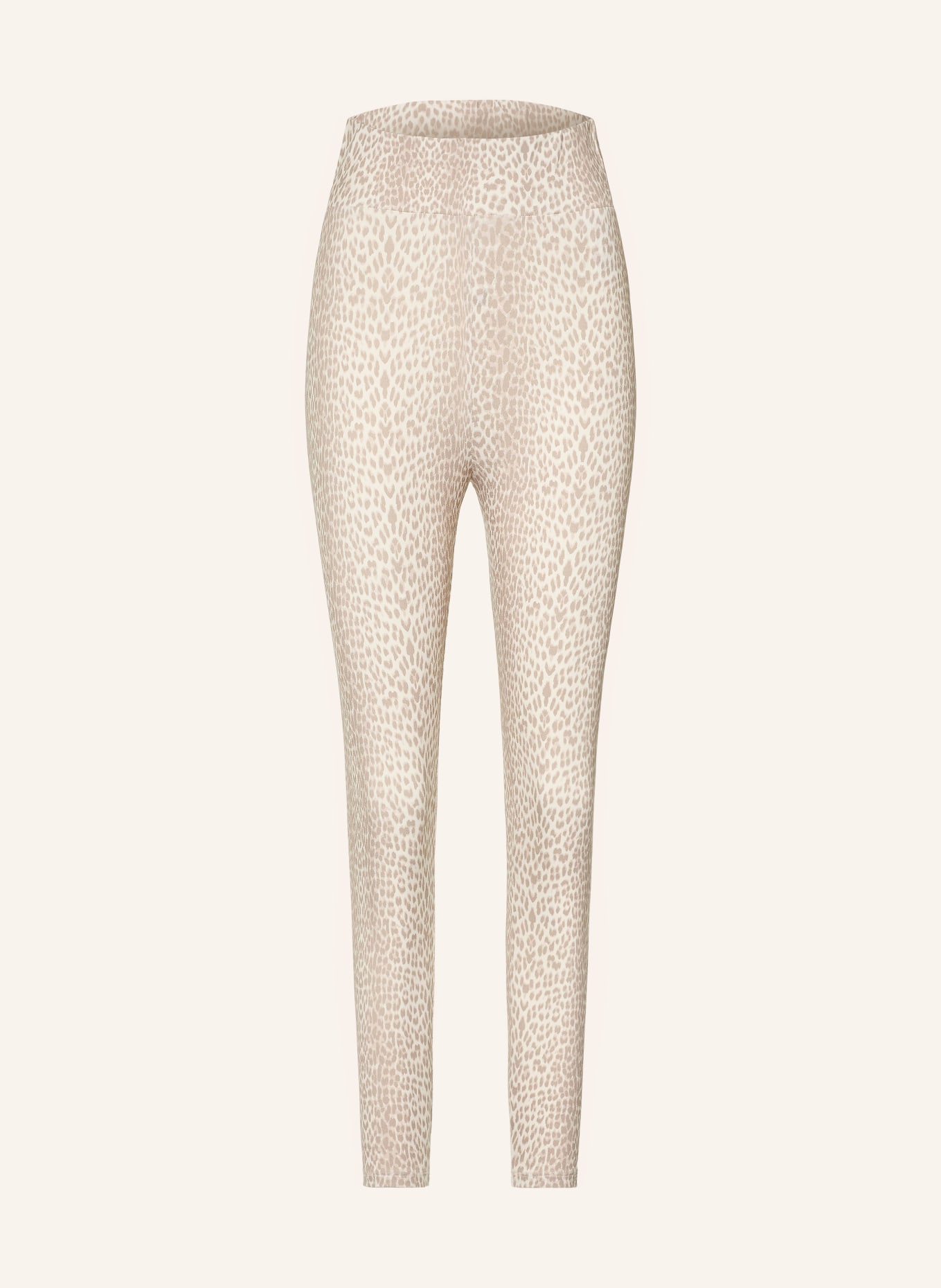 OH APRIL 7/8-Leggings RITA: BEIGE / BRAUN / TAUPE