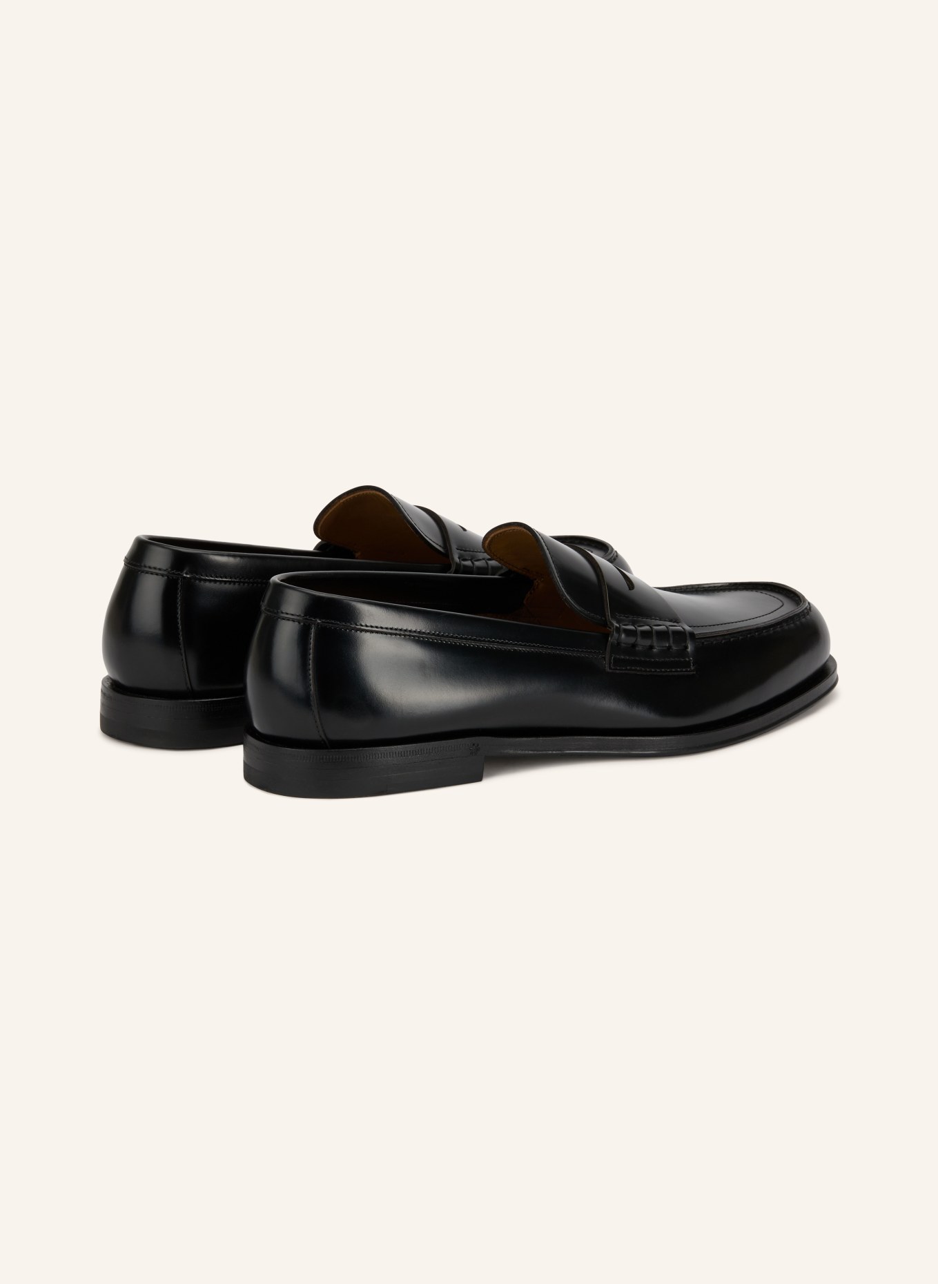 HENDERSON Penny-Loafer VITO: SCHWARZ