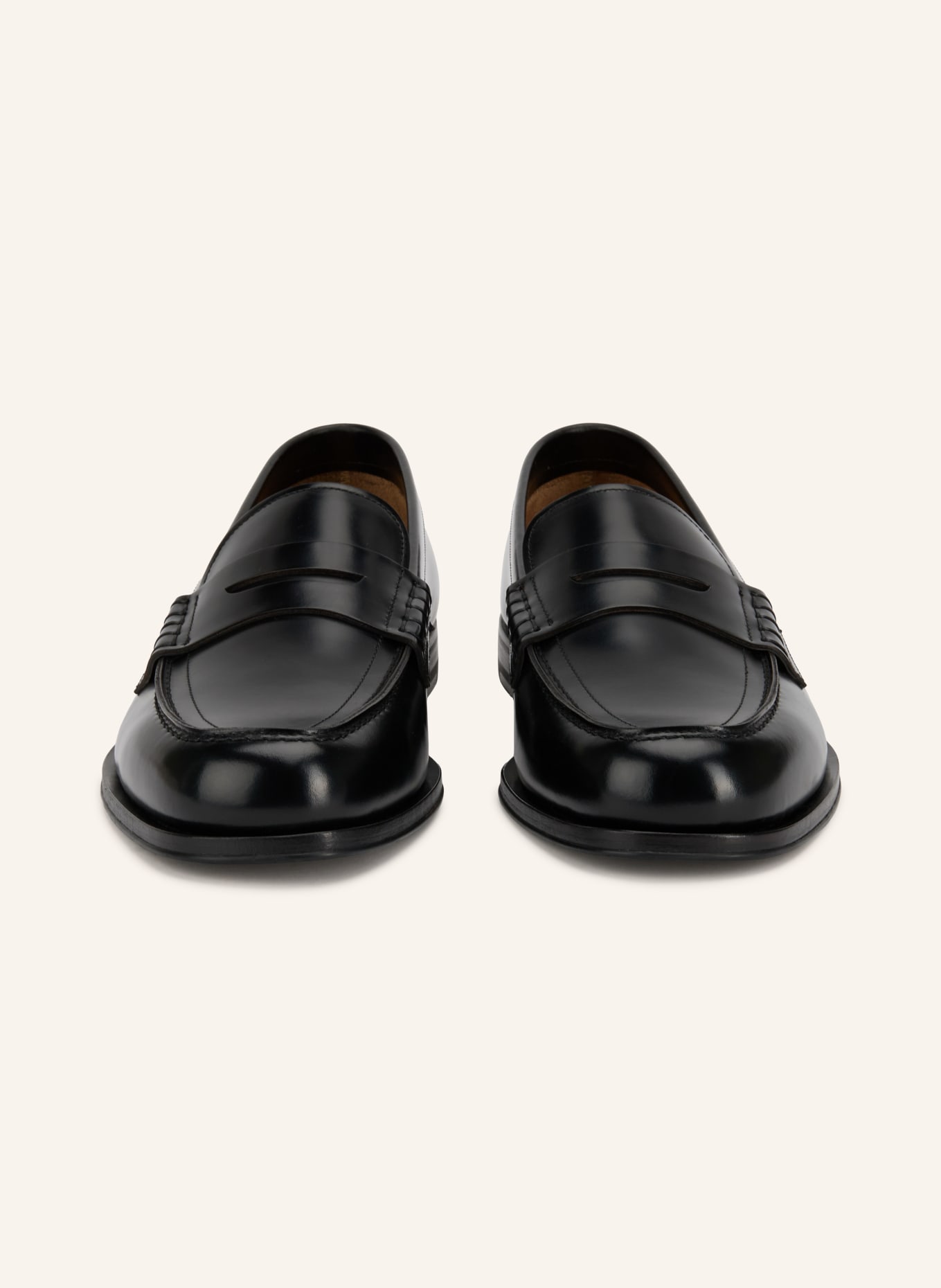 HENDERSON Penny-Loafer VITO: SCHWARZ