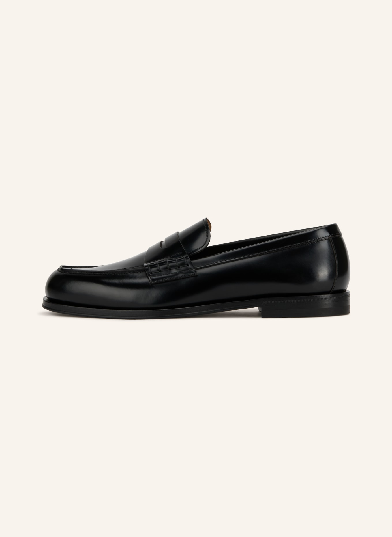 HENDERSON Penny-Loafer VITO: SCHWARZ