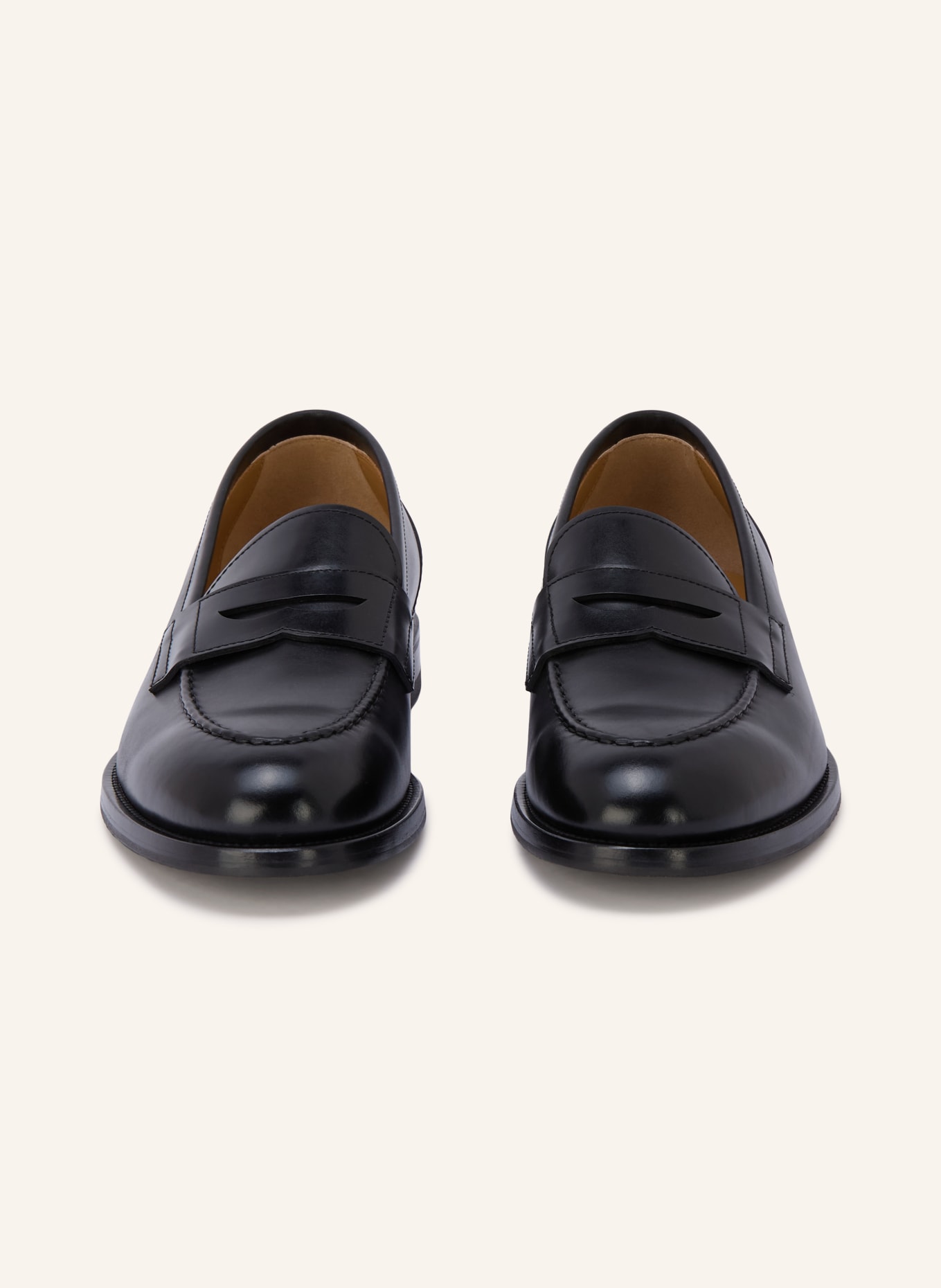 HENDERSON Penny-Loafer: SCHWARZ