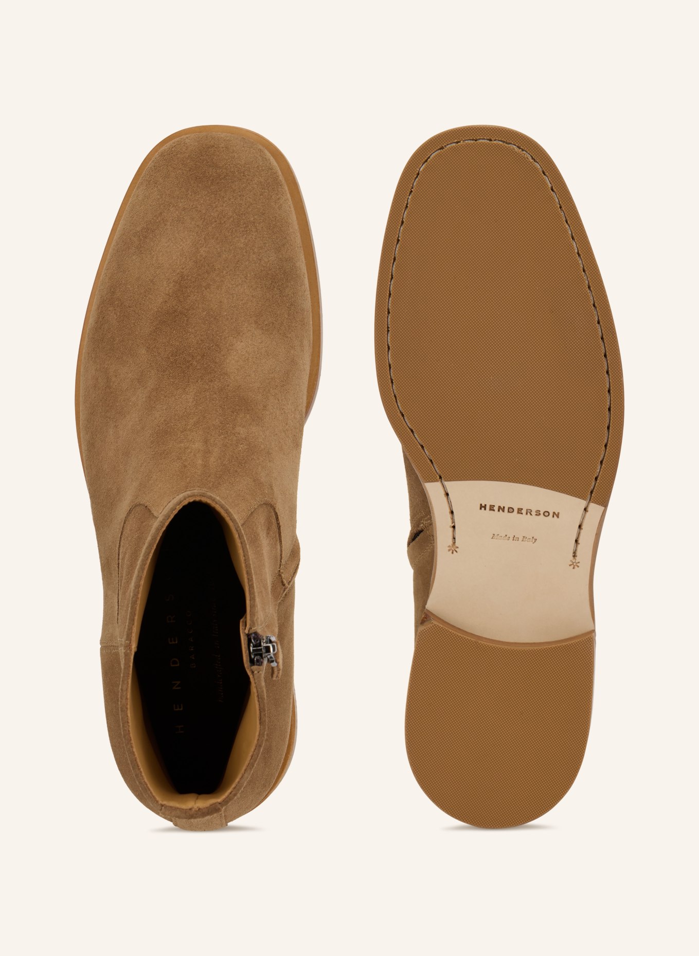 HENDERSON Boots: COGNAC