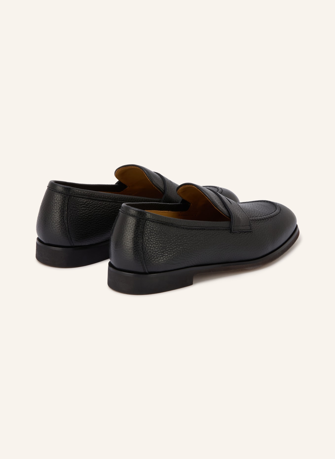 HENDERSON Penny-Loafer: SCHWARZ