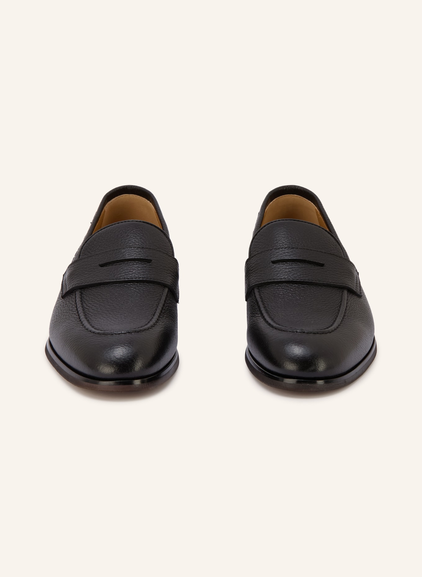 HENDERSON Penny-Loafer: SCHWARZ