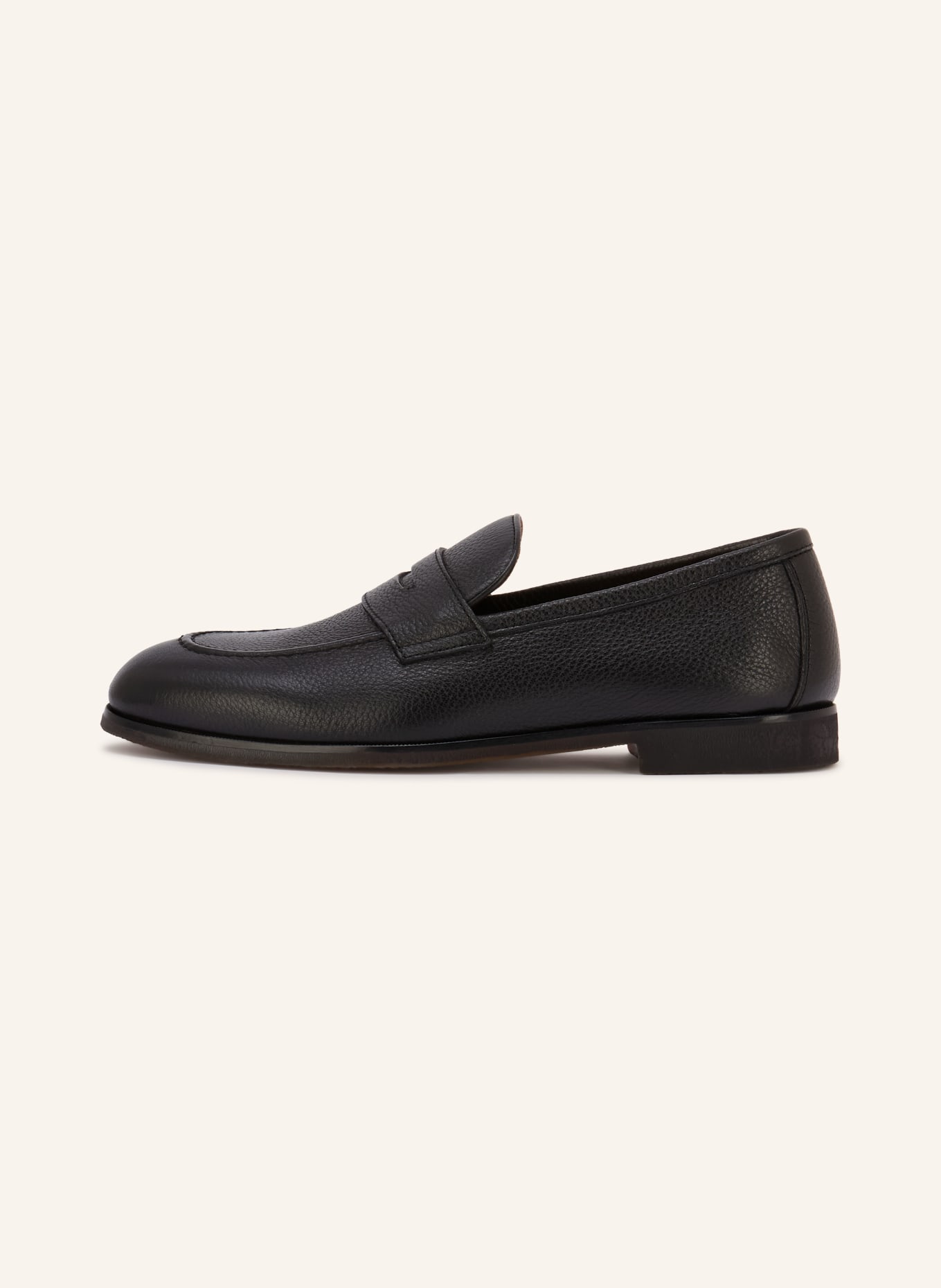 HENDERSON Penny-Loafer: SCHWARZ