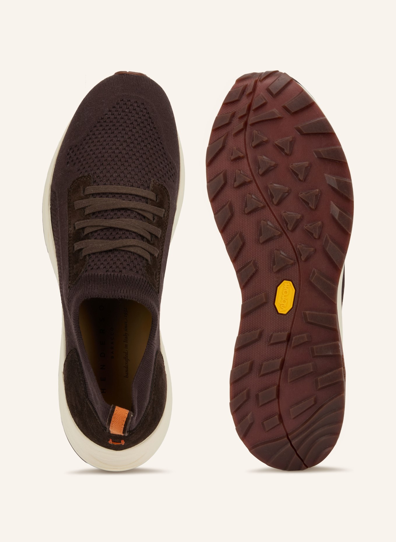 HENDERSON Sneaker APOLLO: DUNKELBRAUN