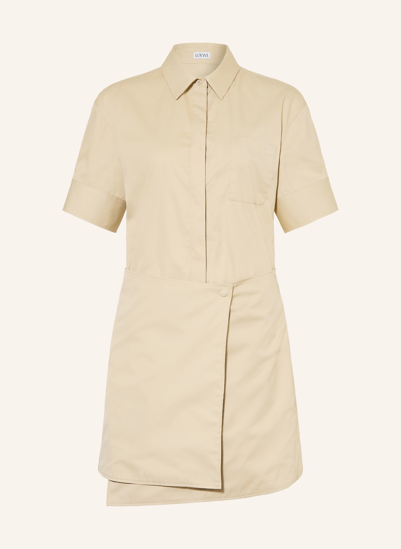 LOEWE Blousejurk: BEIGE