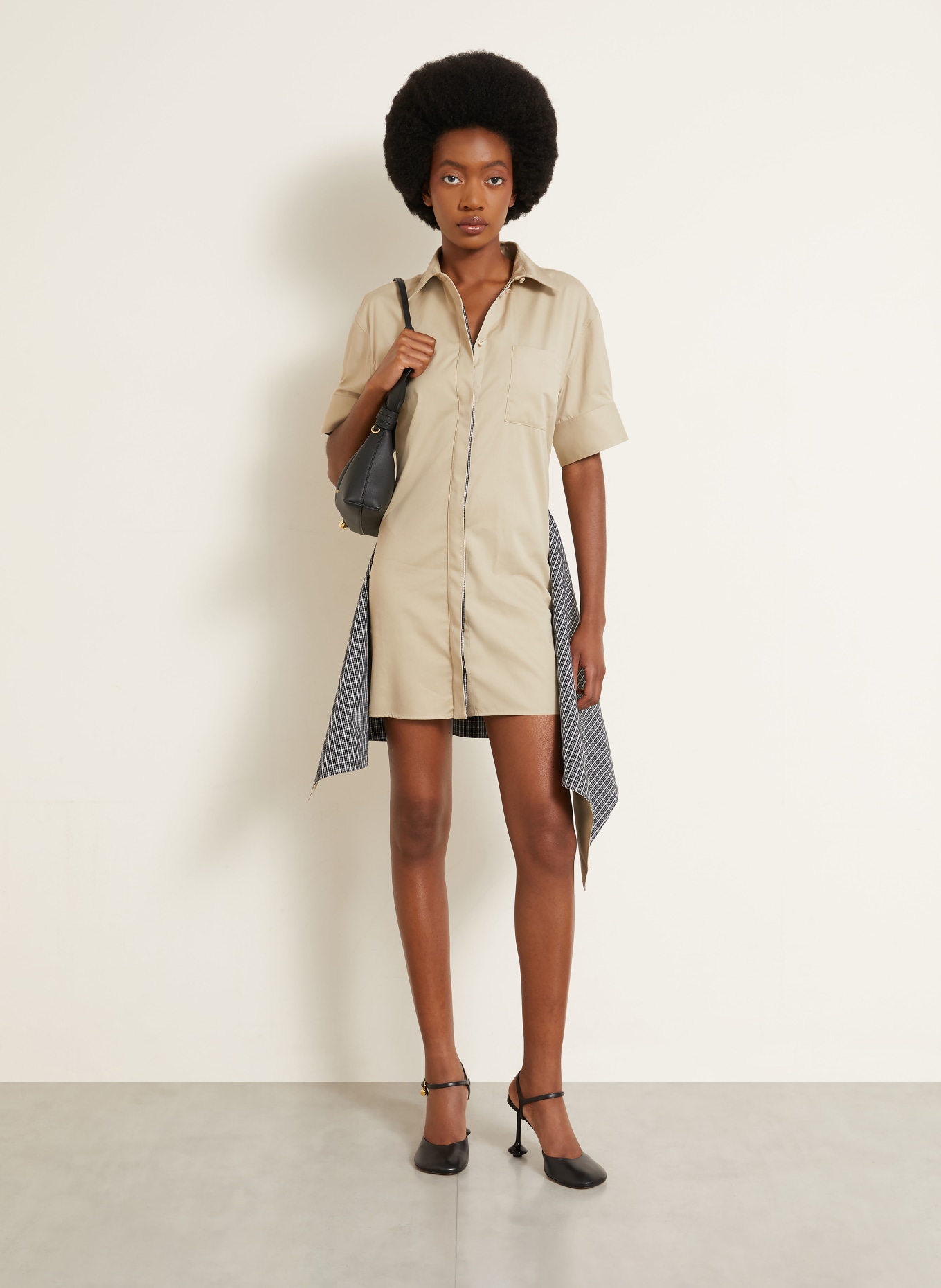 LOEWE Blousejurk: BEIGE