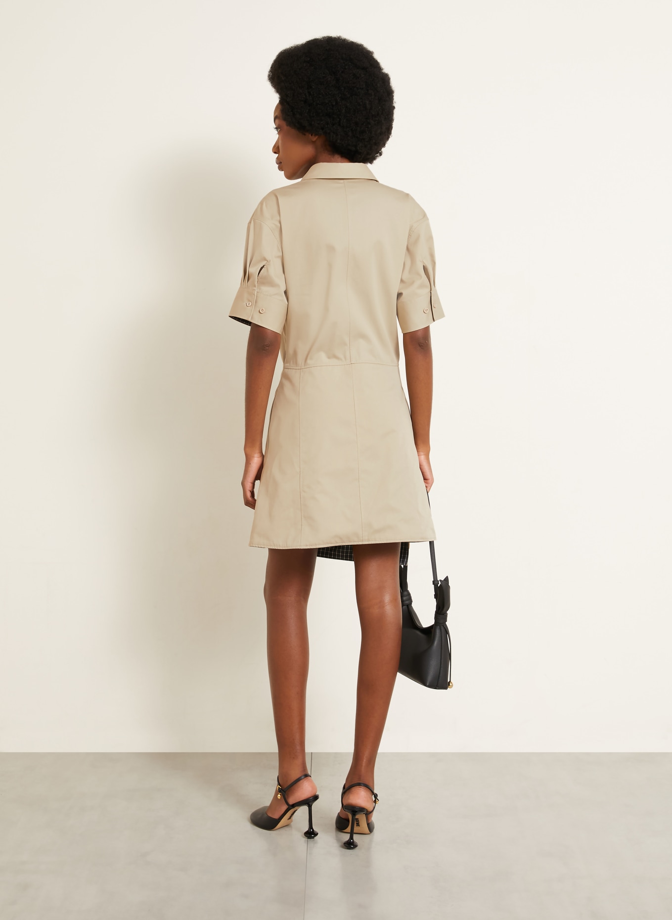 LOEWE Blousejurk: BEIGE