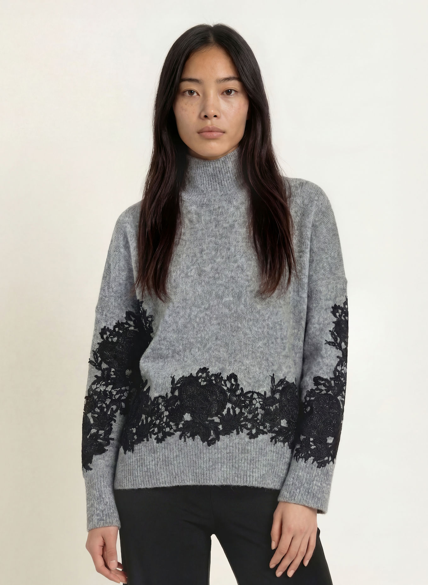 Joseph Ribkoff Pullover: GRAU