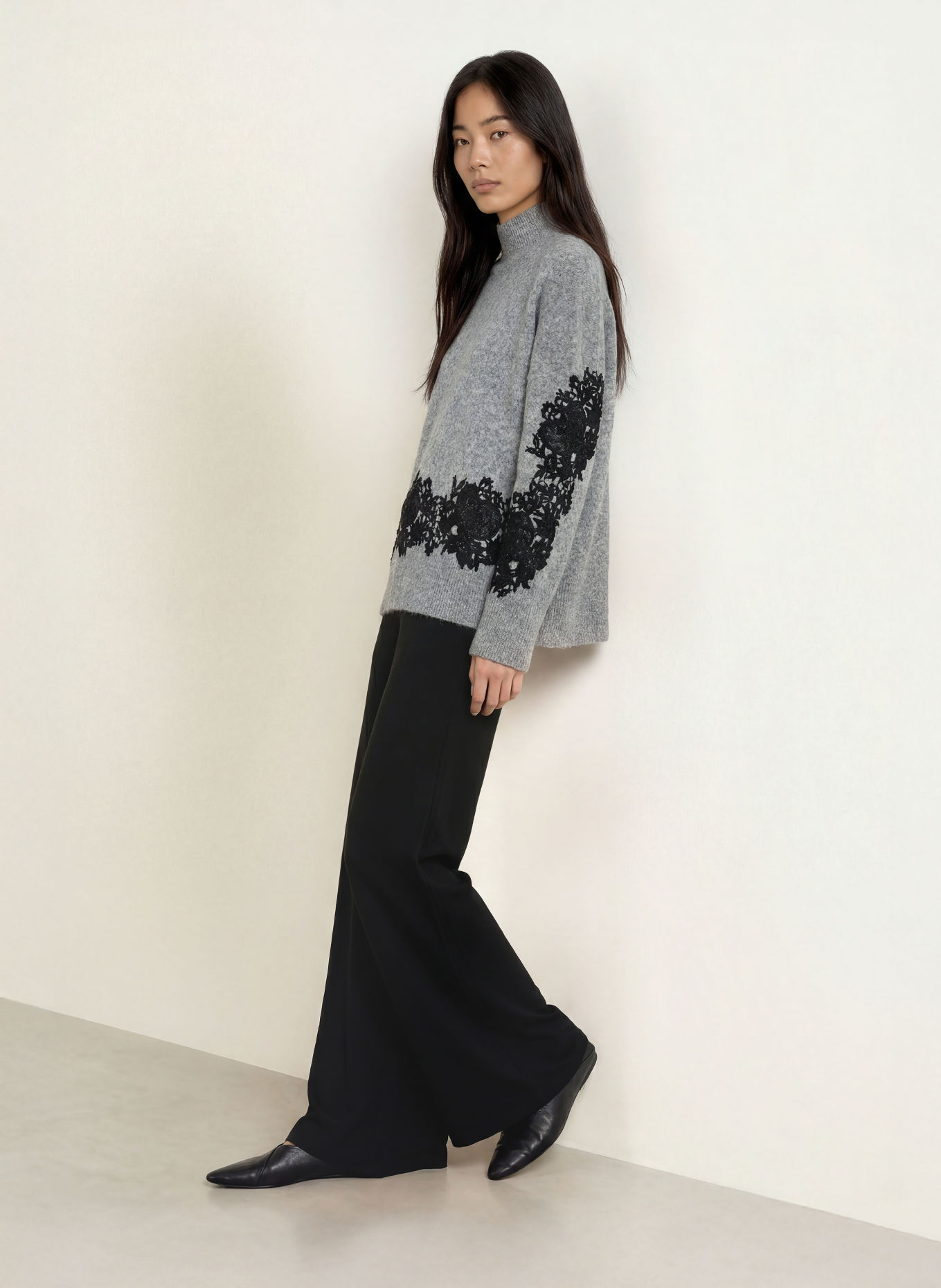 Joseph Ribkoff Pullover: GRAU