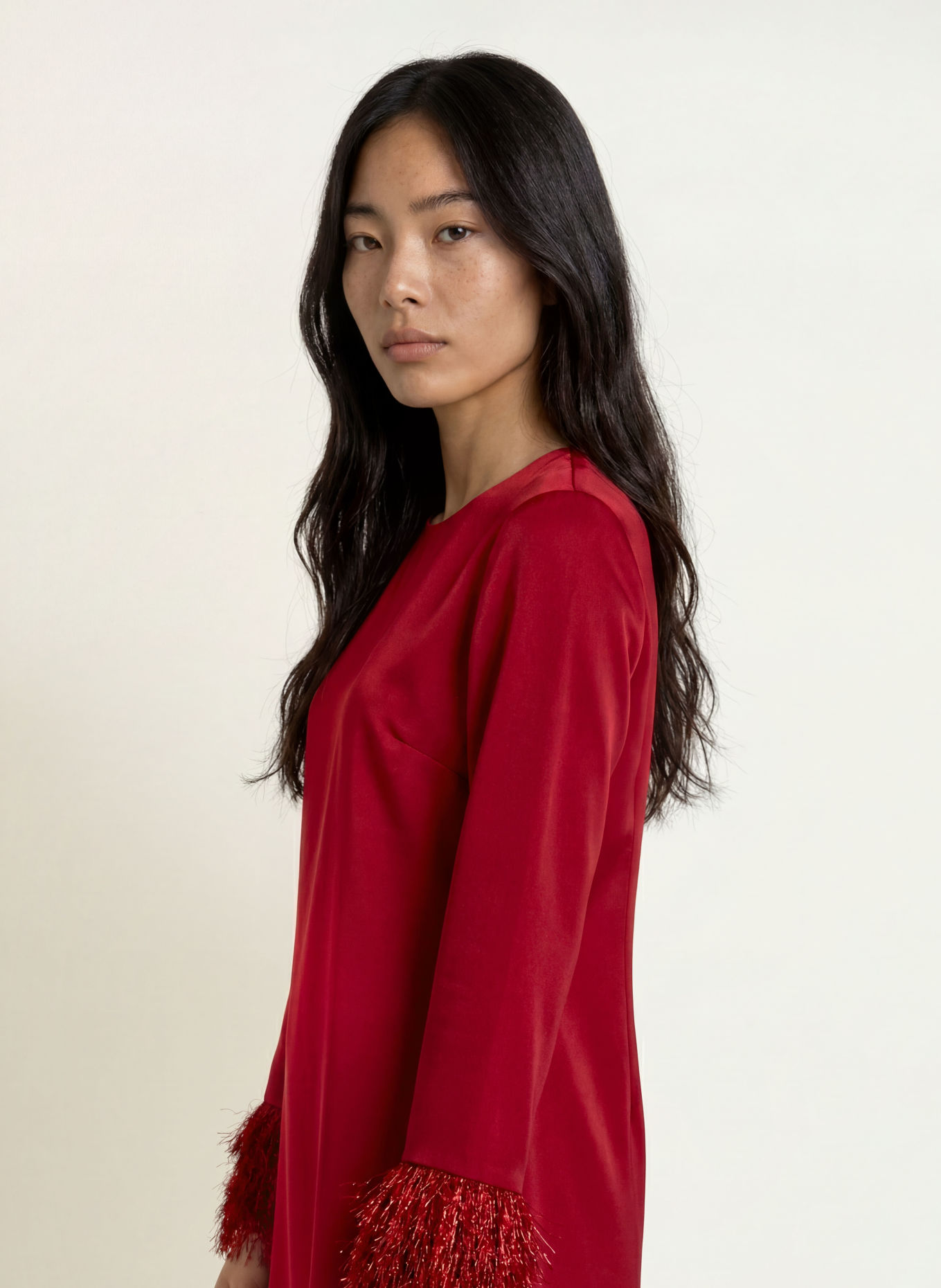 Joseph Ribkoff Kleid: DUNKELROT