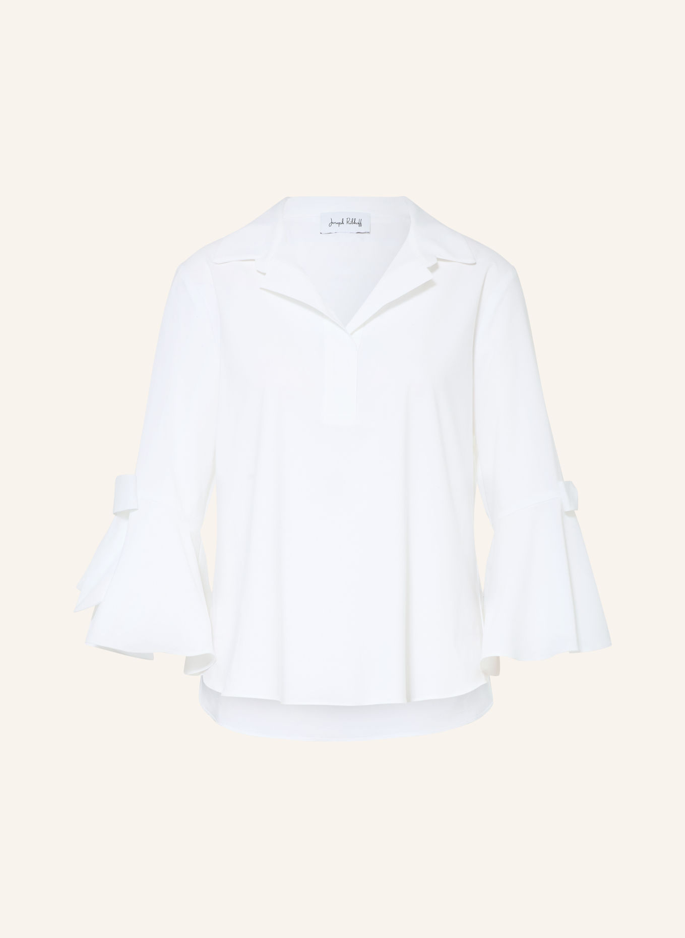 Joseph Ribkoff Blouseshirt met 3/4-mouwen: WIT